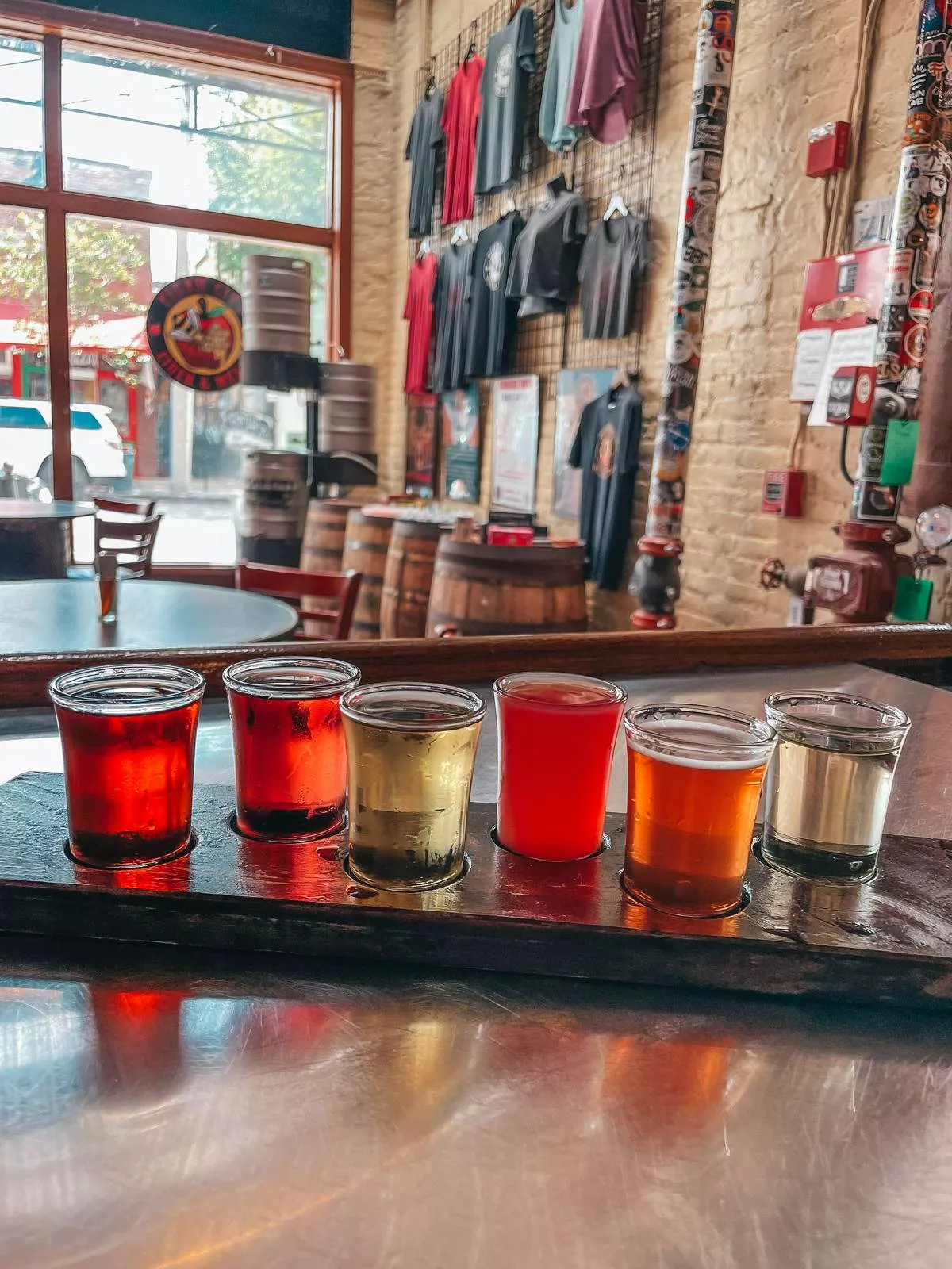 Cigar City Mead flight