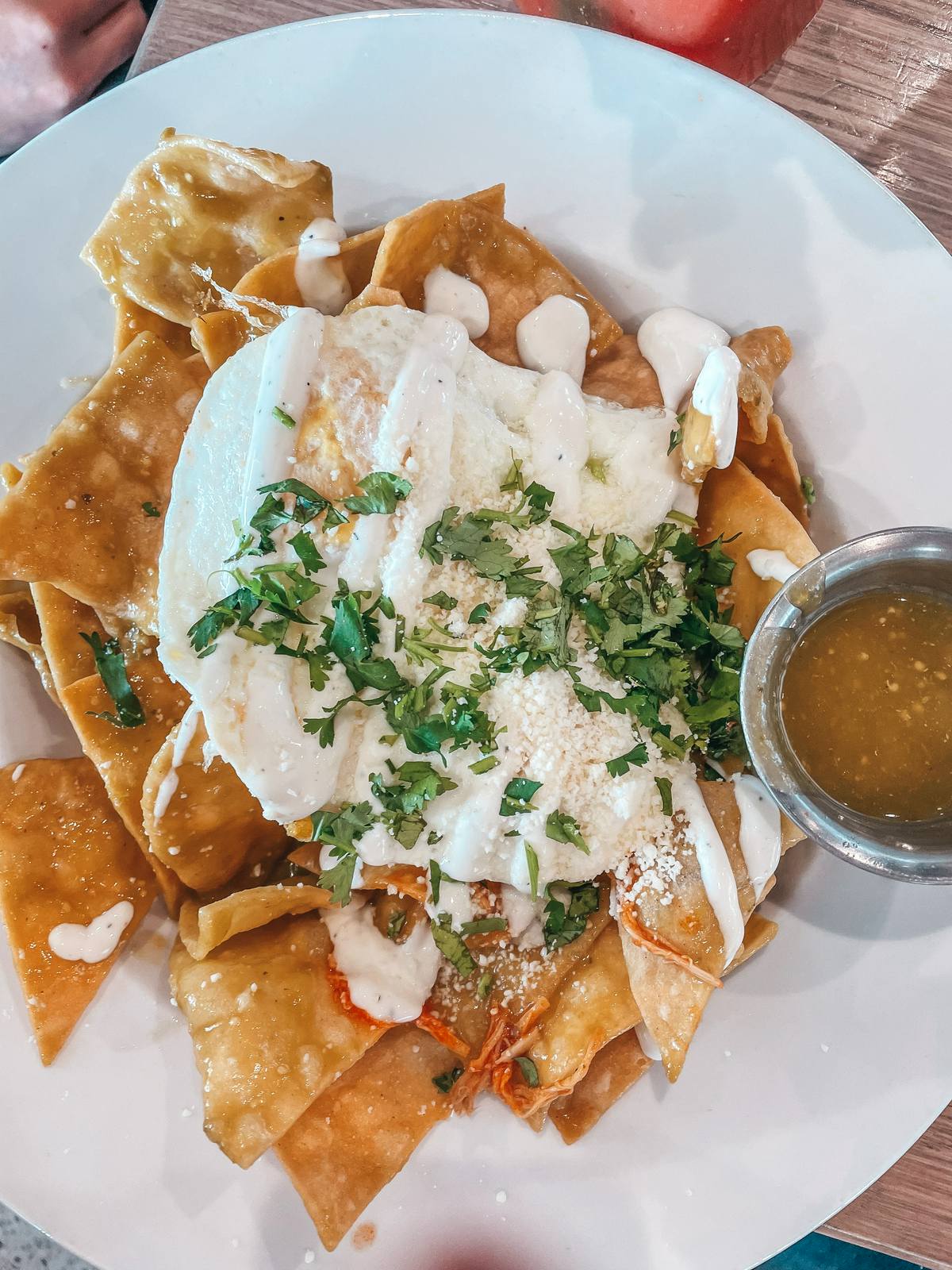 Chilaquiles from Hash Kitchen