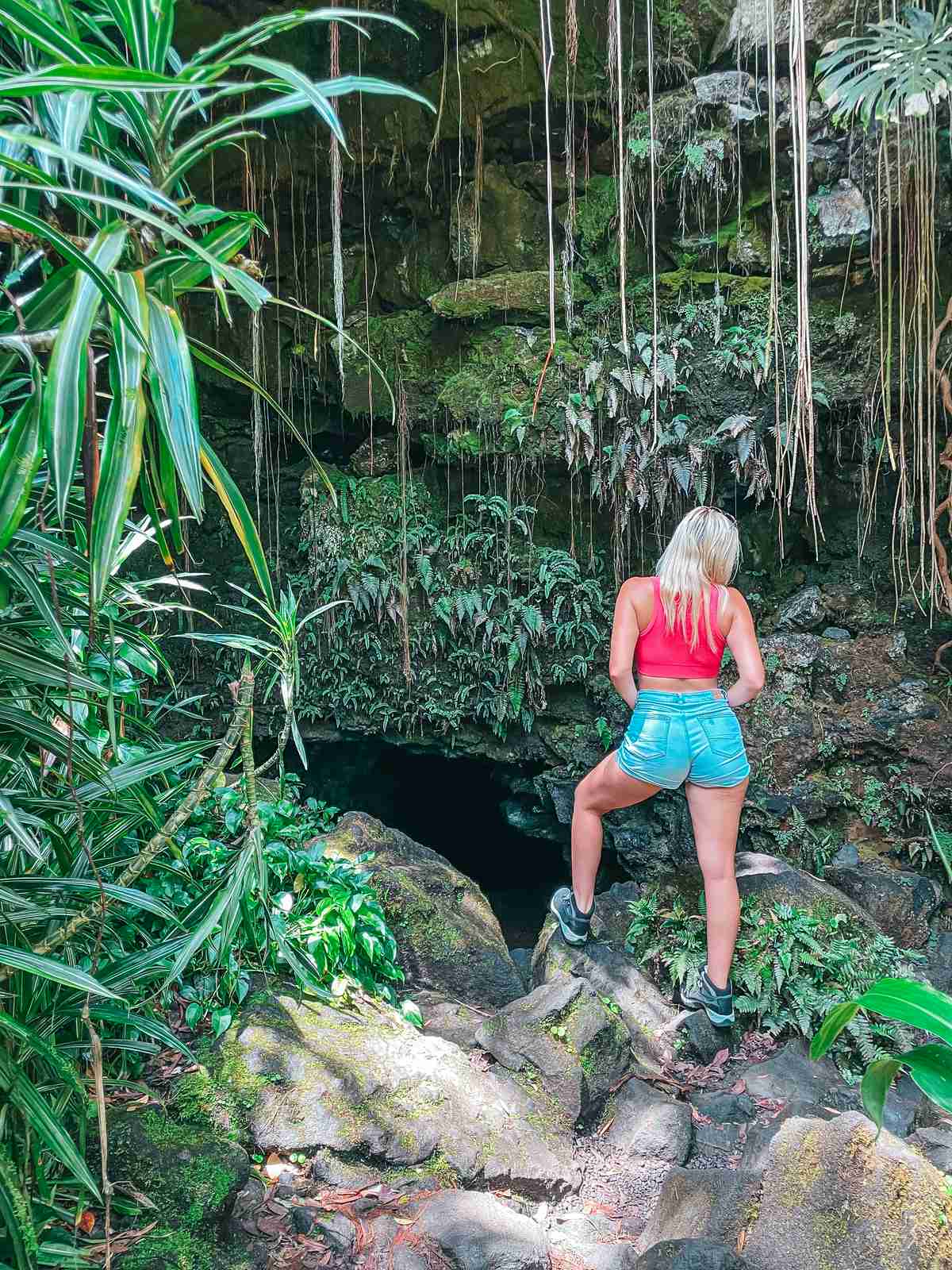 Kaumana Caves in Hilo, a Big Island Itinerary must