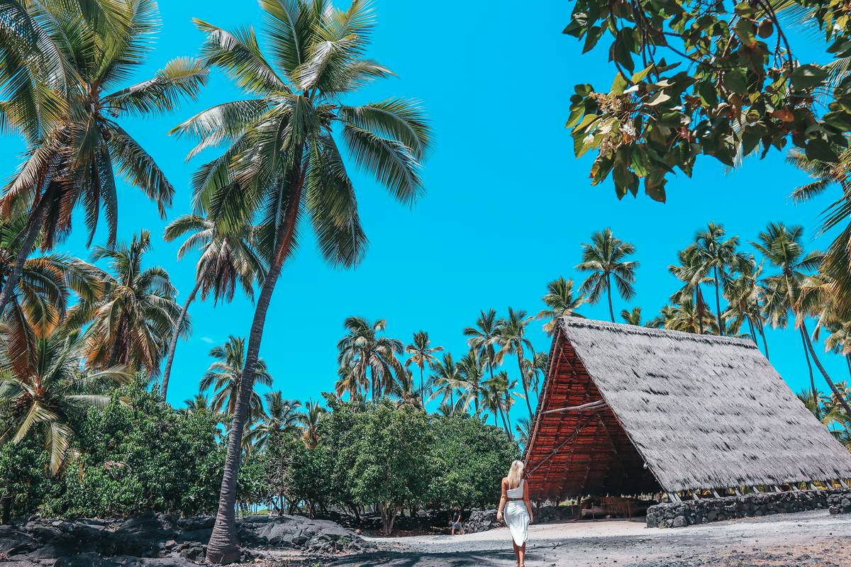 Pu'uhonua O Honaunau National Historical Park Big Island