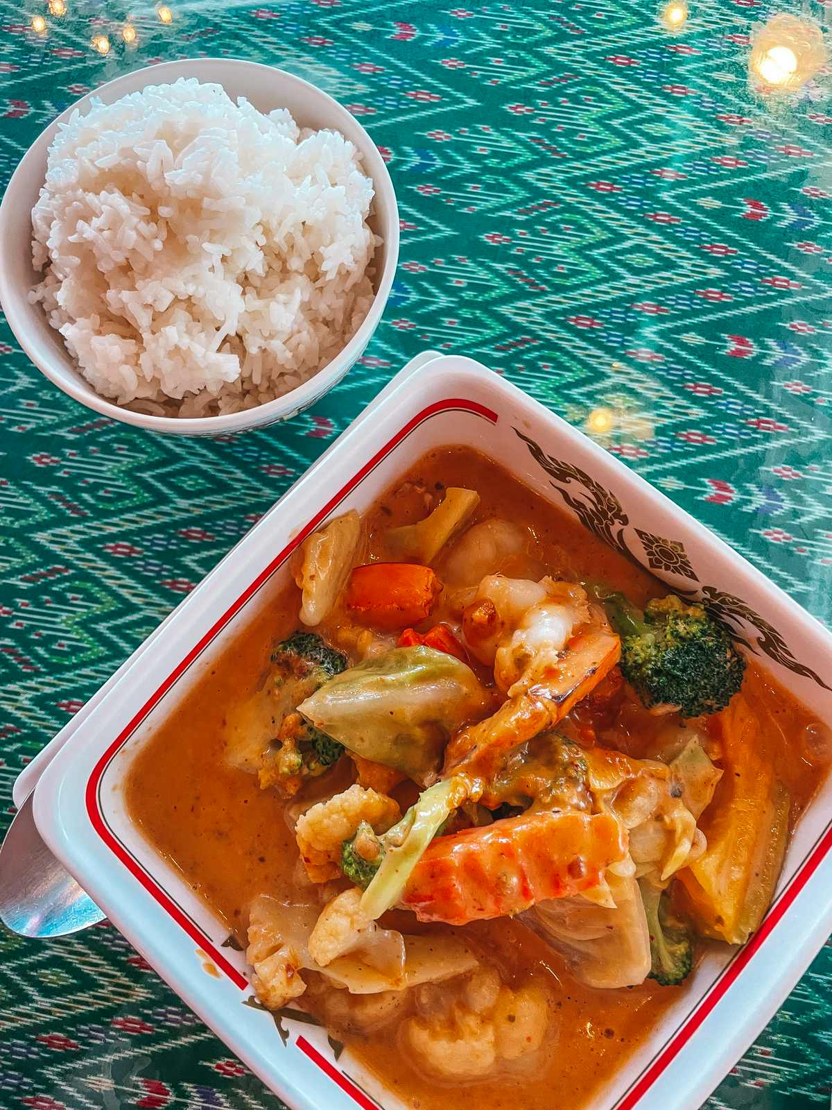 Curry from Thai Thai Bistro on the Big Island