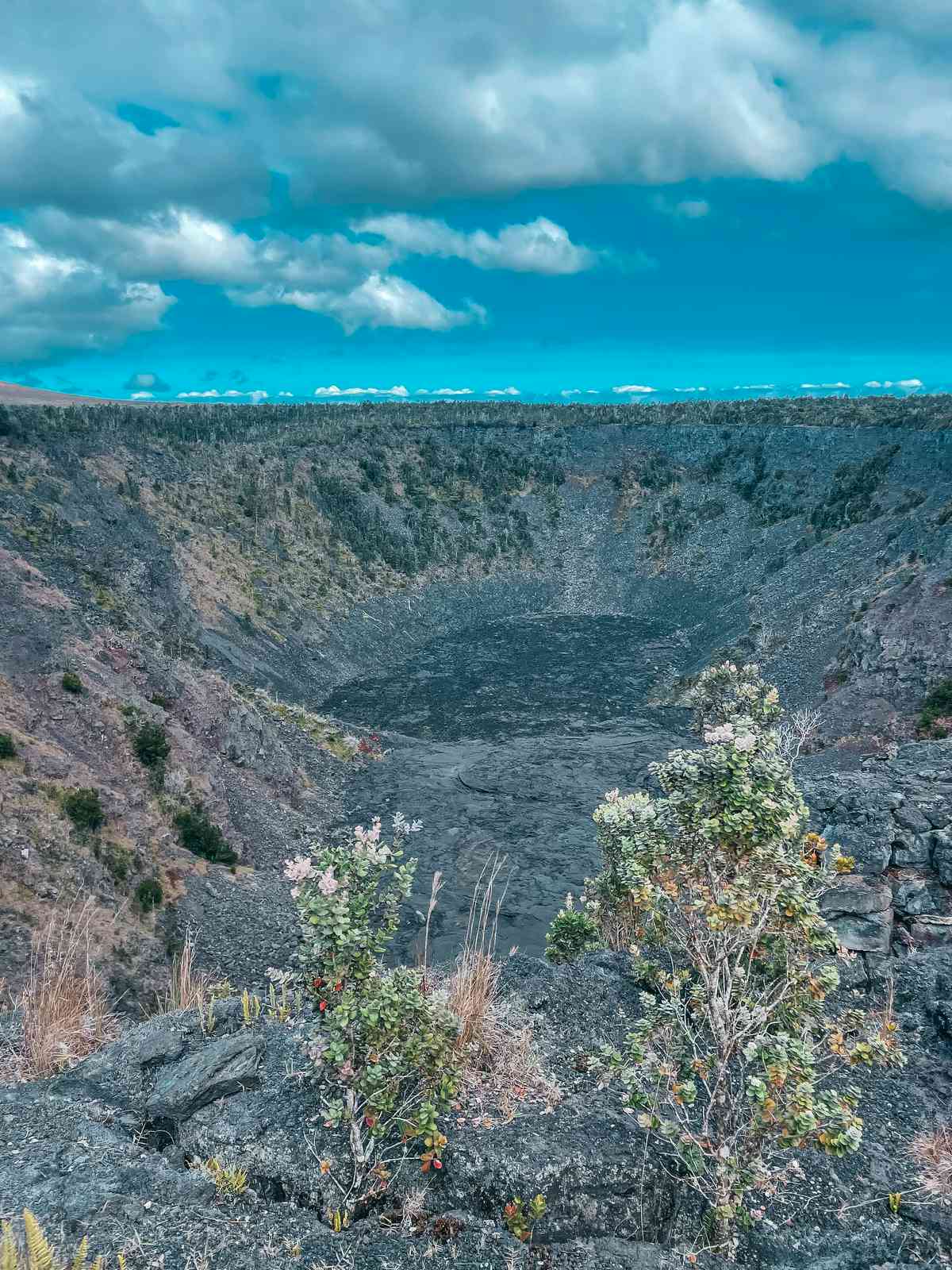 Volcanoes National Park crater on Big Island