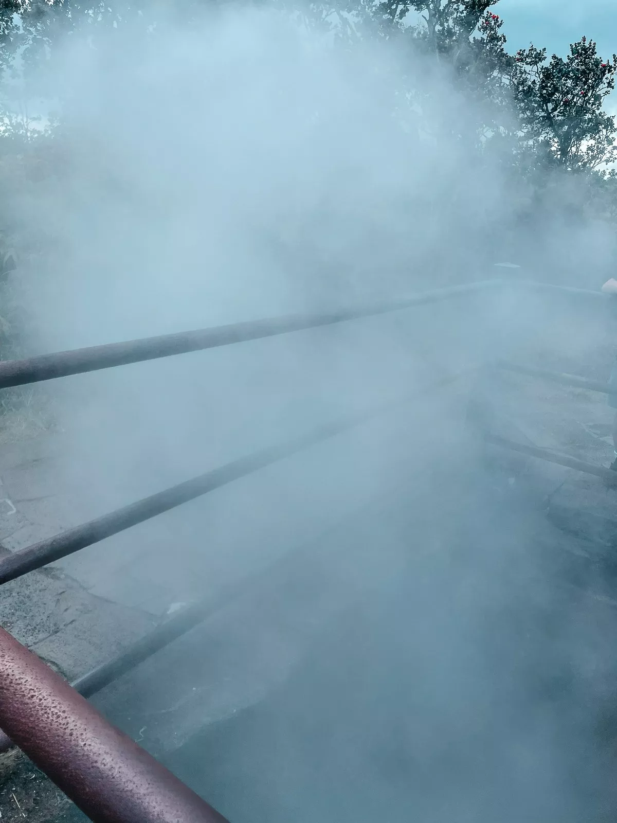 Steam at Volcanoes National Park