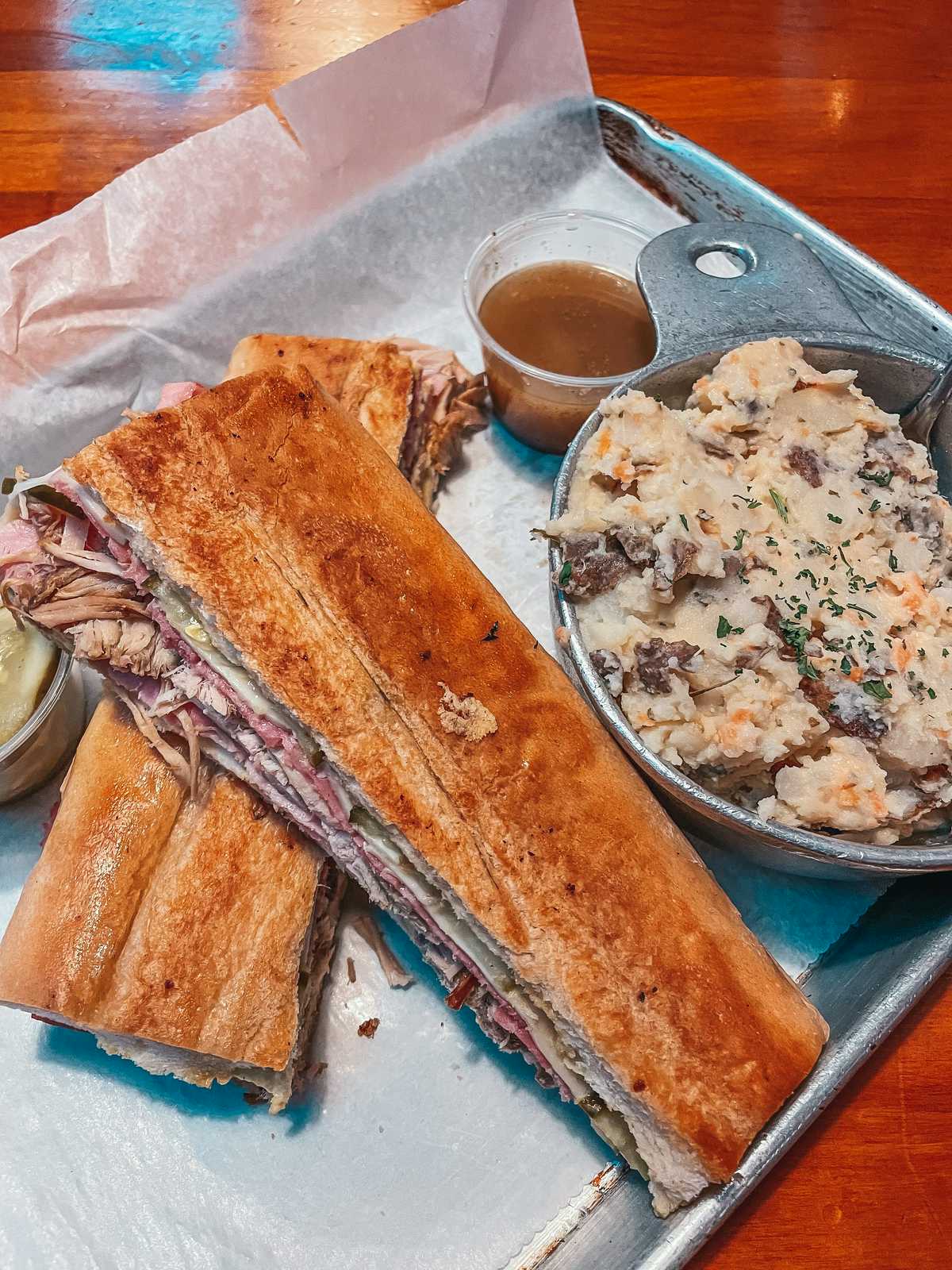 Stone Soup Company Cuban sandwich in Ybor