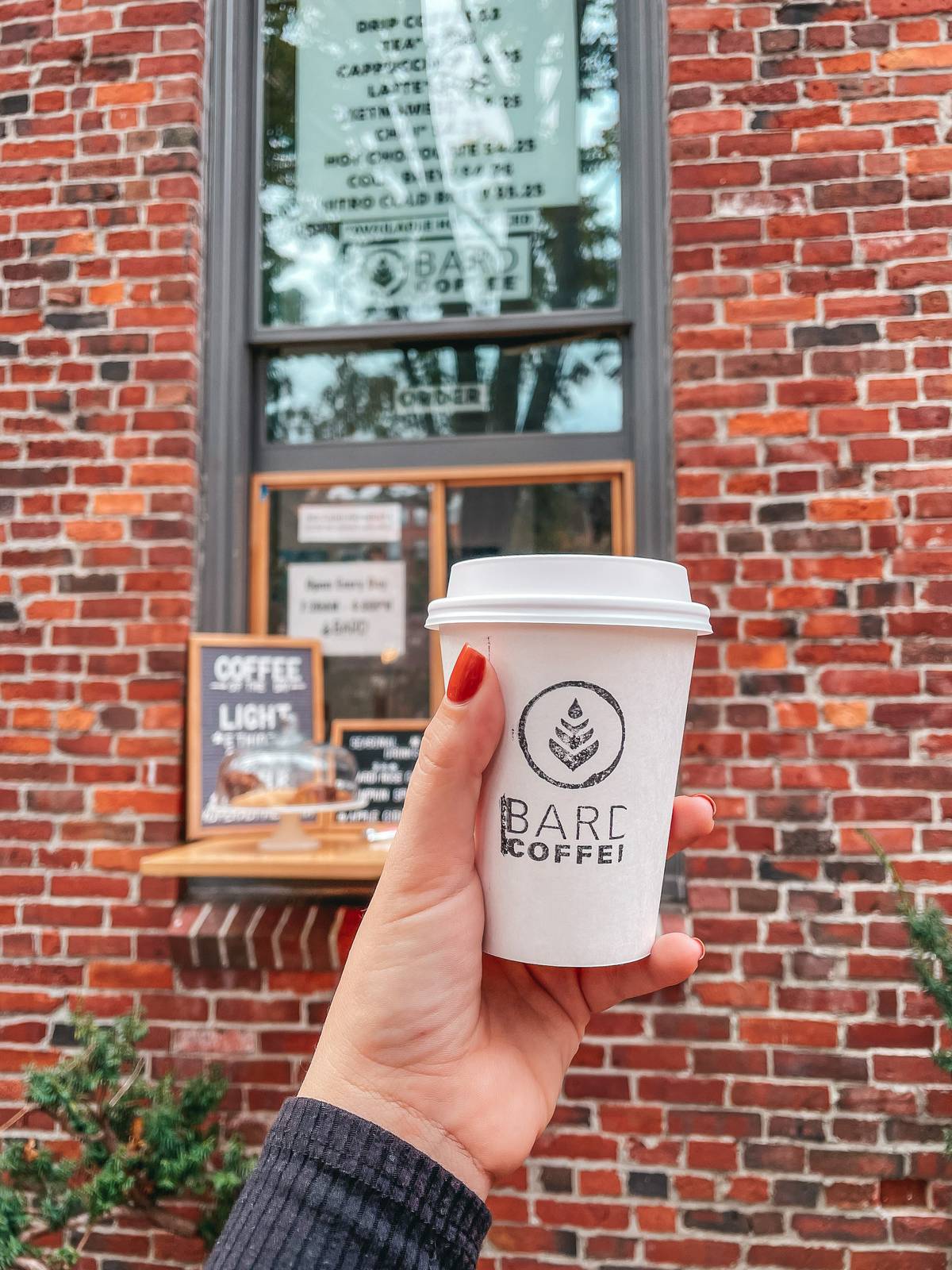 Bard Coffee cappuccino in Portland Maine