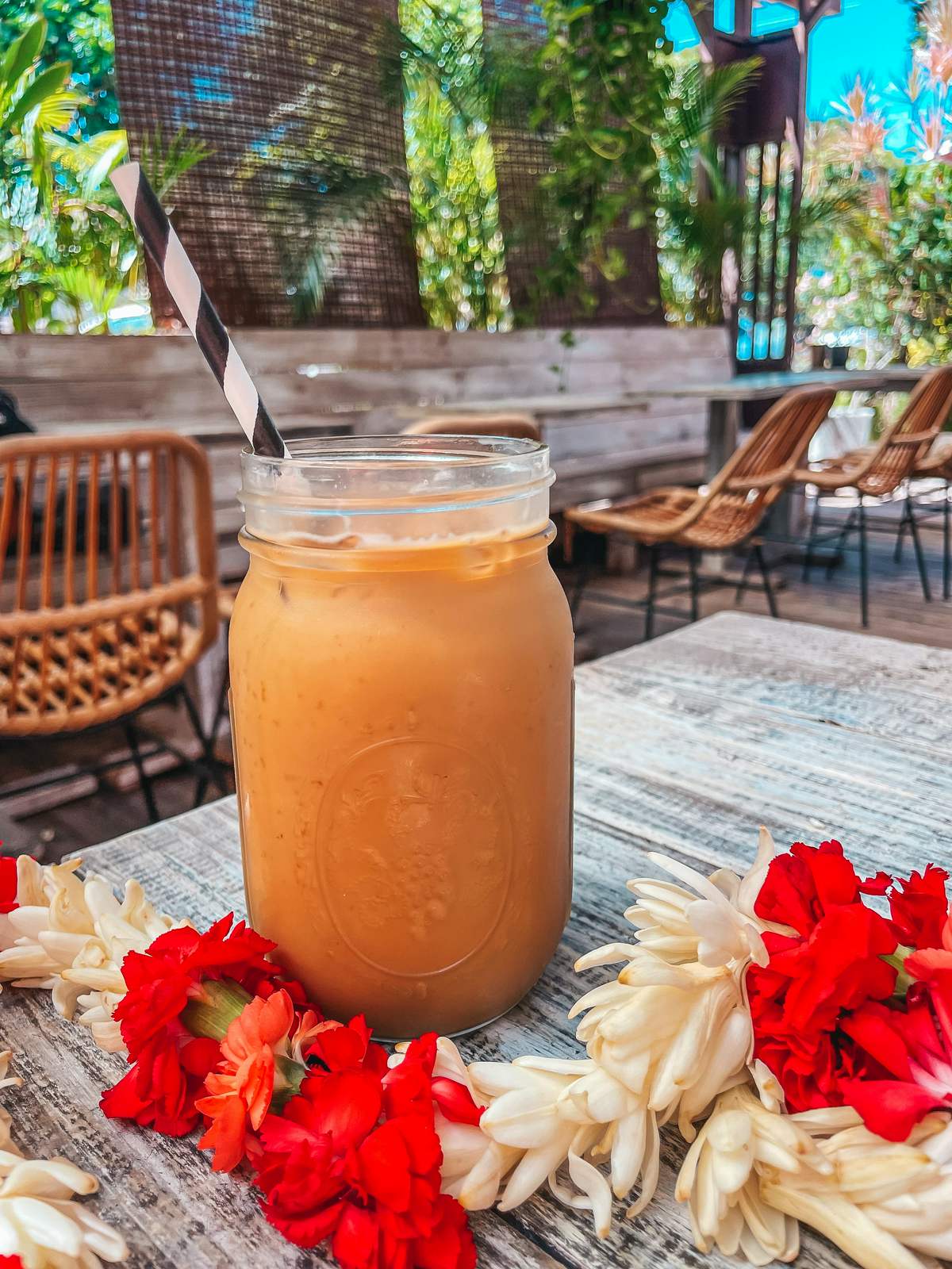 Cold brew from Belle Surf Coffee Shop in Maui