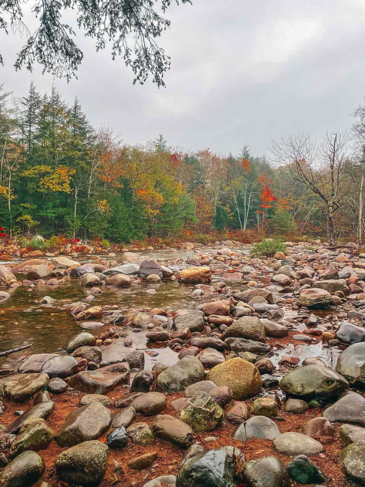 Fall New England road trip stop in New Hampshire