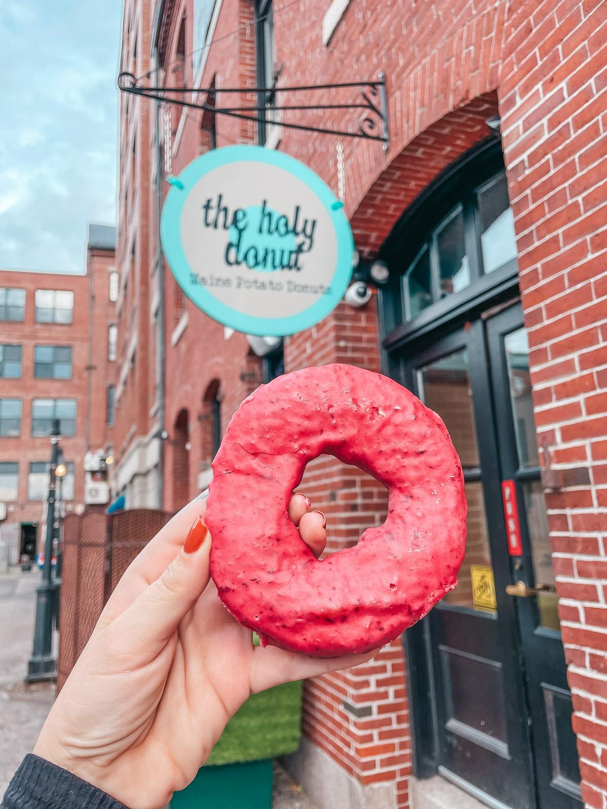 The Holy Donut in Portland Maine