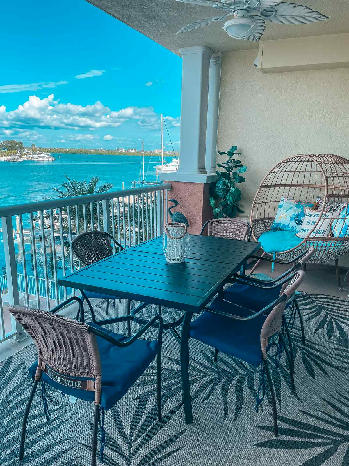 Clearwater Beach rental patio