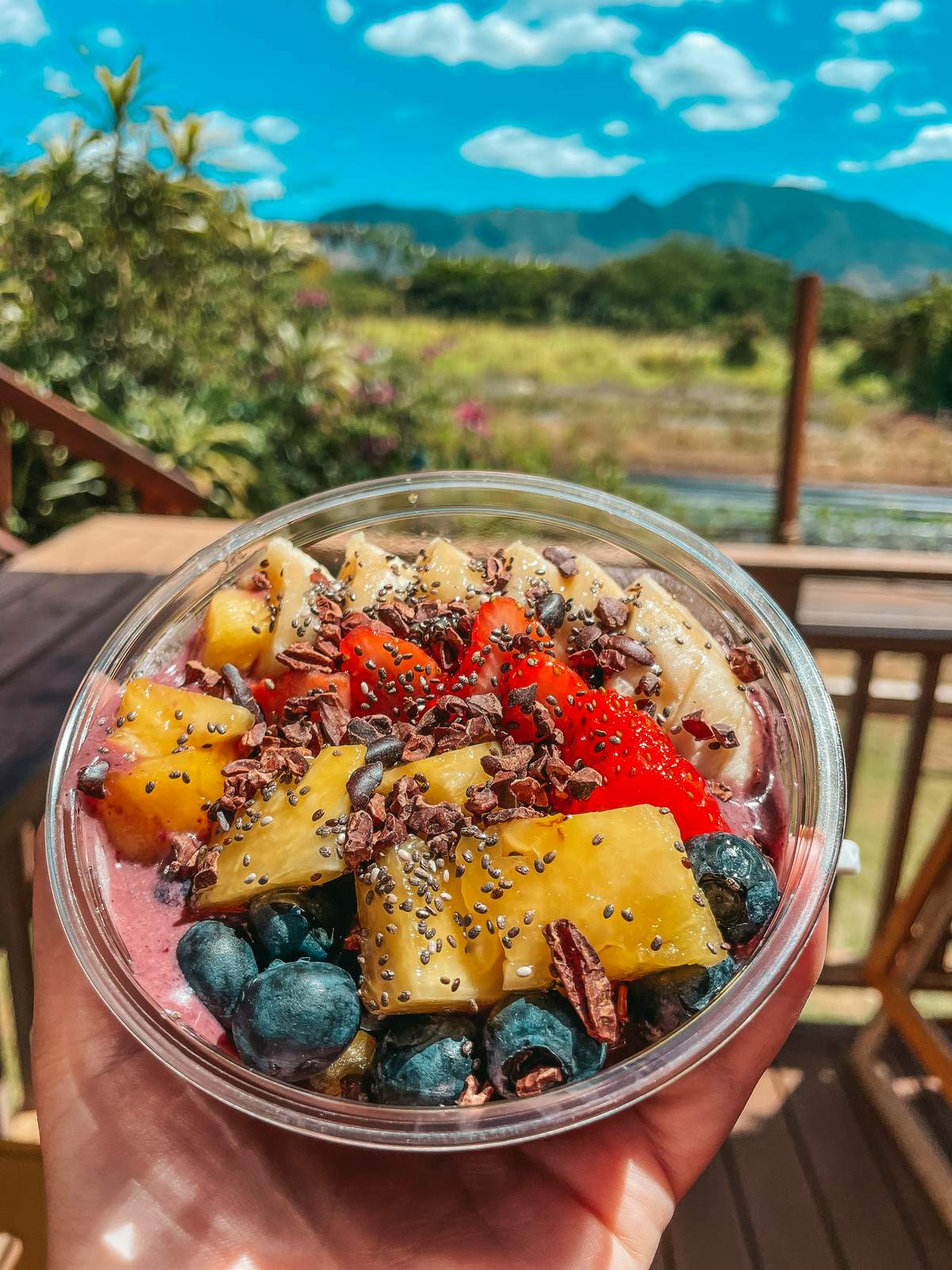 Acai bowl from Farm to Barn