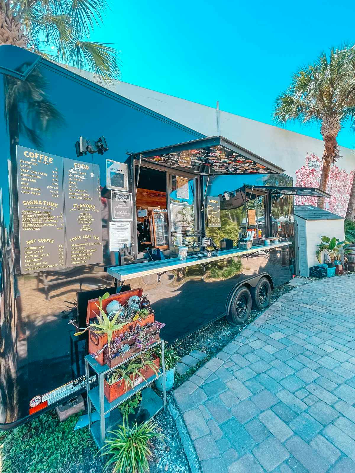 Spaddys Coffee shop in Seminole Heights