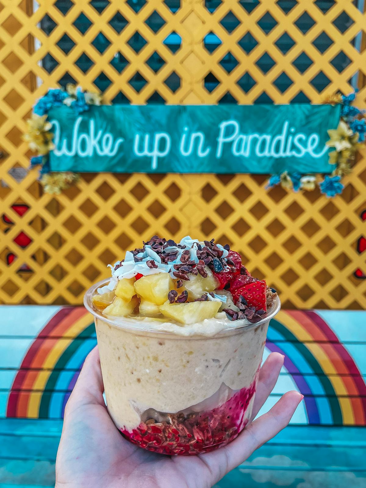 Sunrise Shack acai bowl North Shore