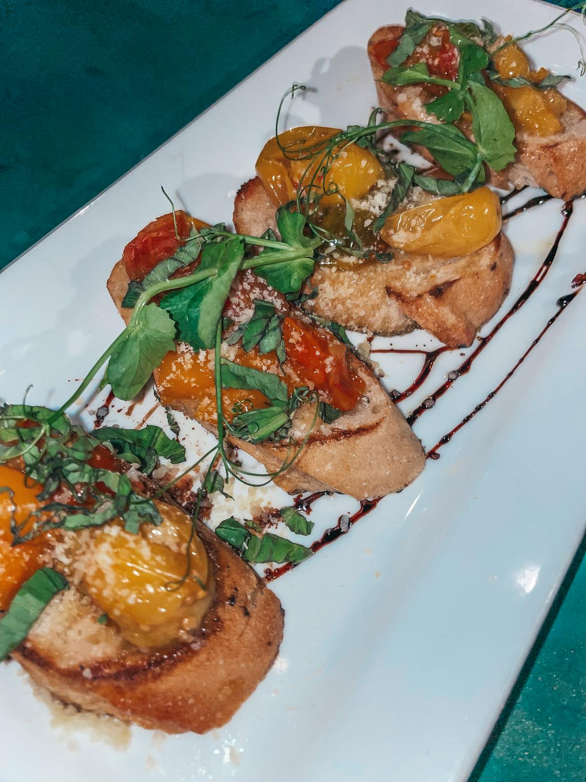 Bruschetta from The Boardroom in Kailua