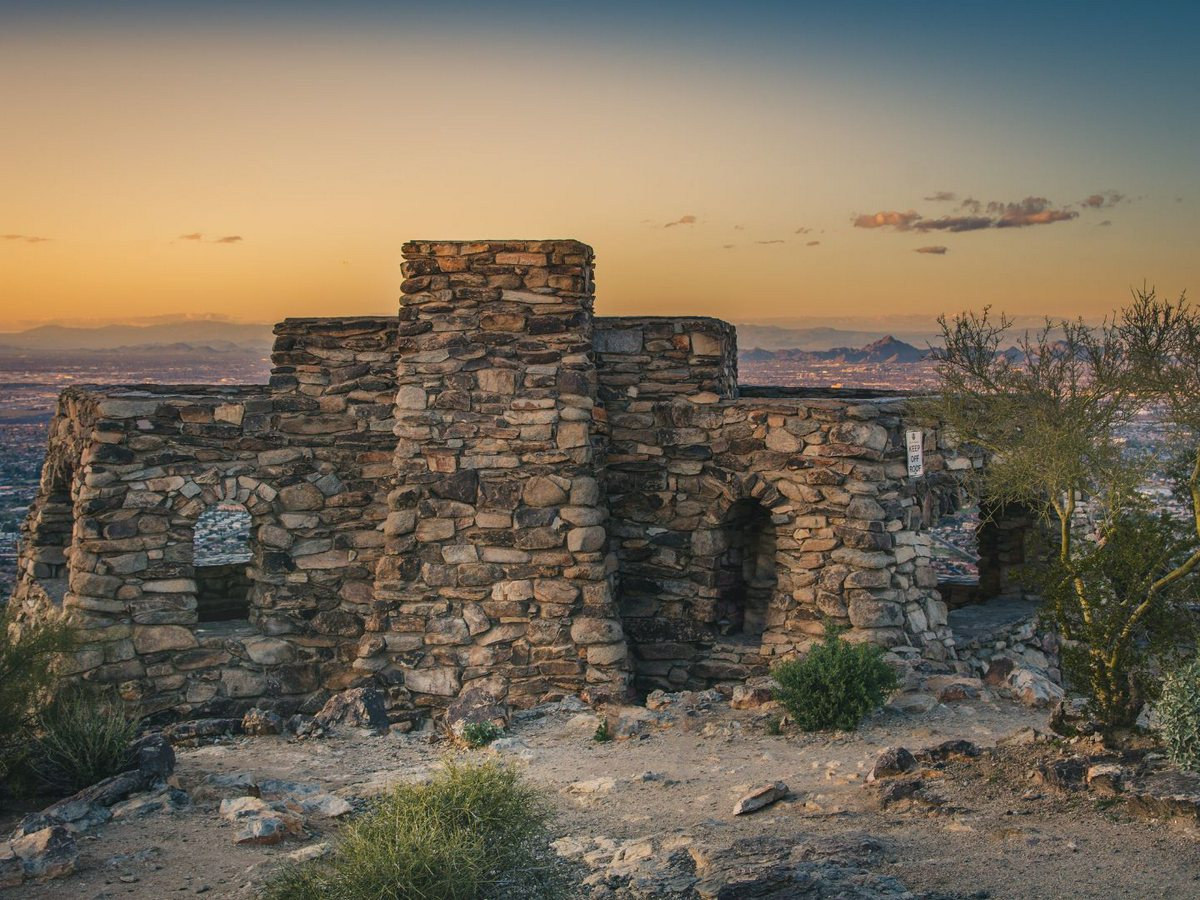 Dobbins Lookout at sunset