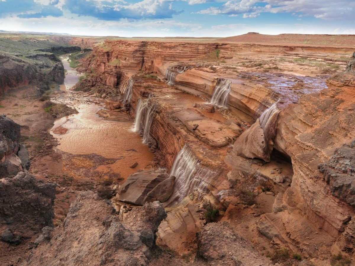 Grand Falls in Arizona