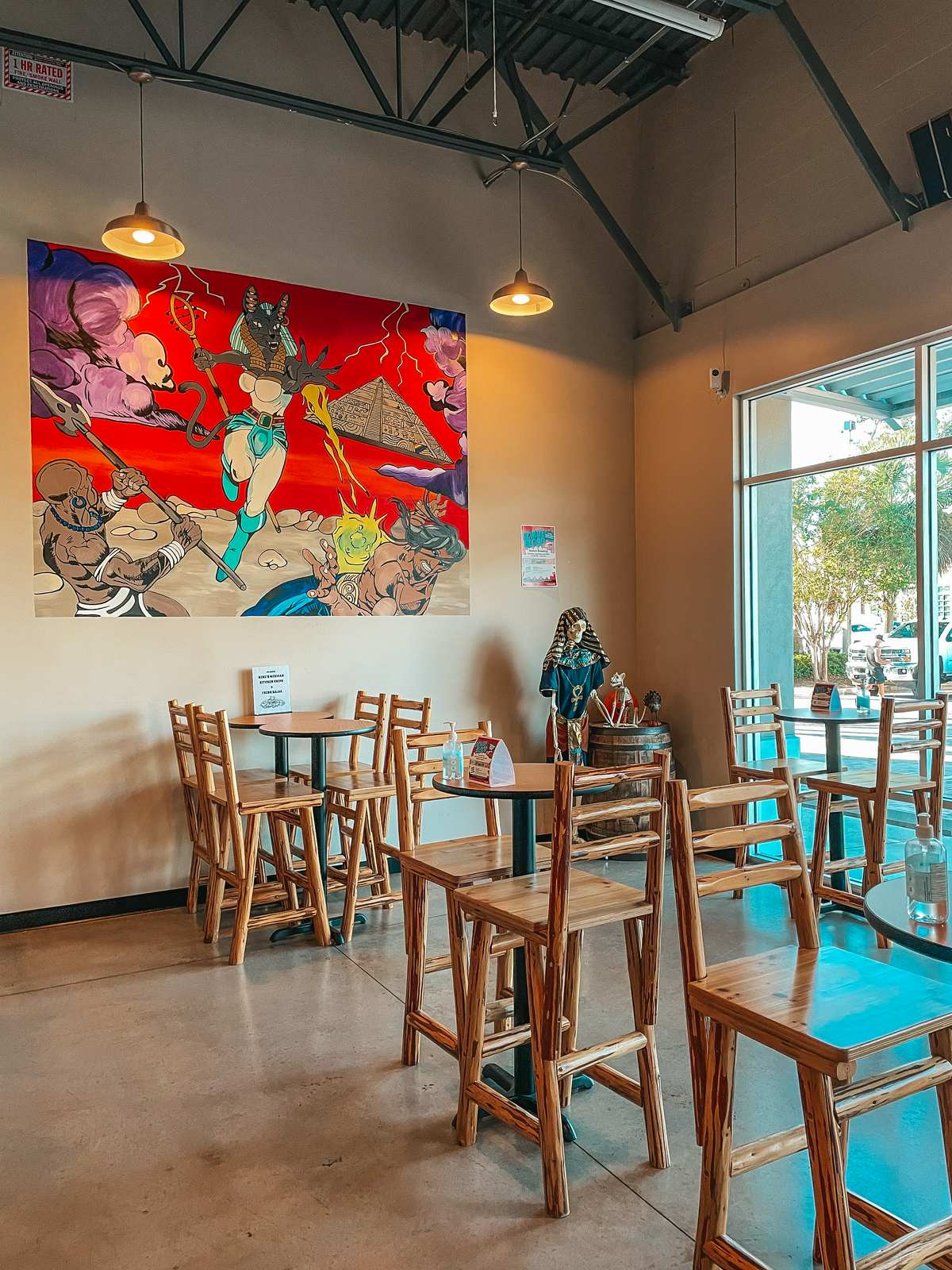 Inside of Bastet Brewery in Tampa