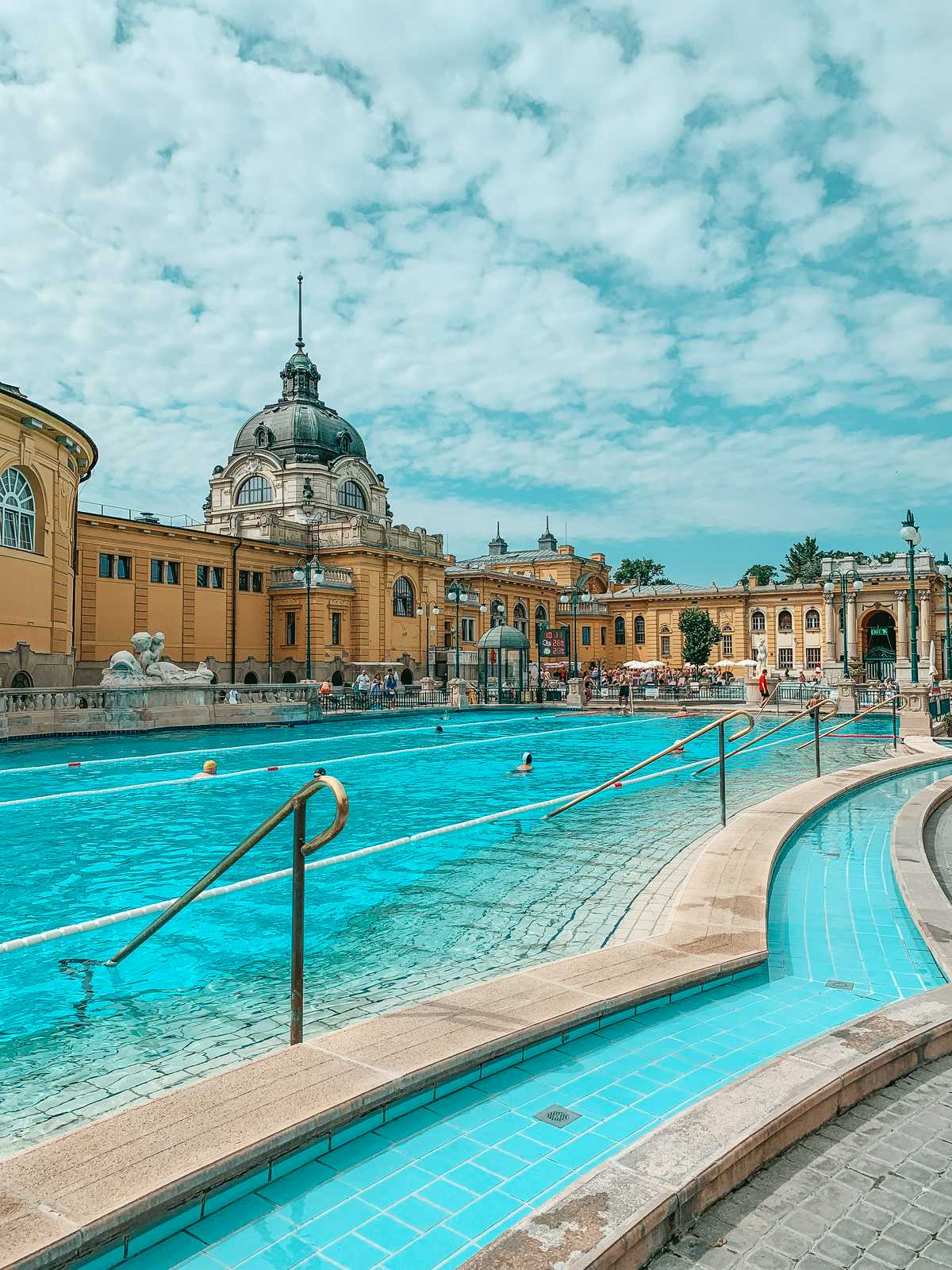 Széchenyi Thermal Bath in Budapest Hungary