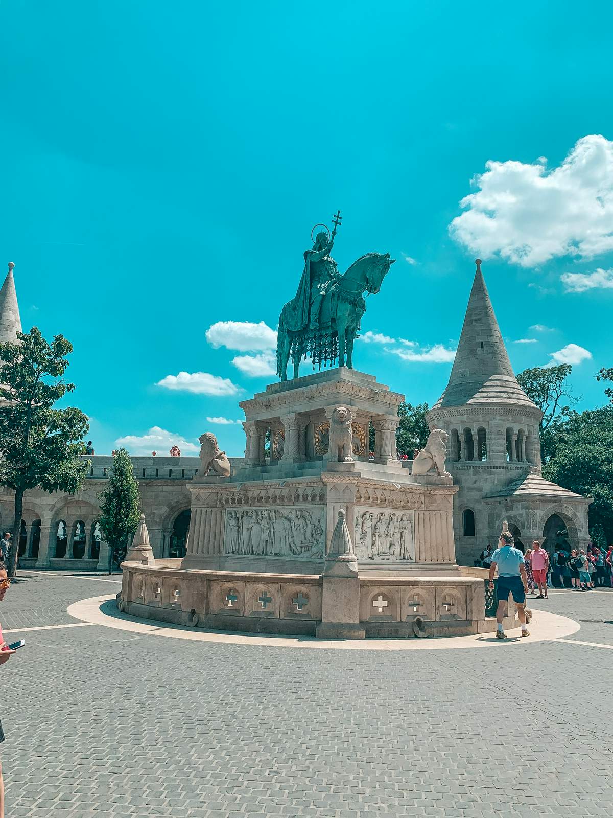 Statue in Castle District Hungary