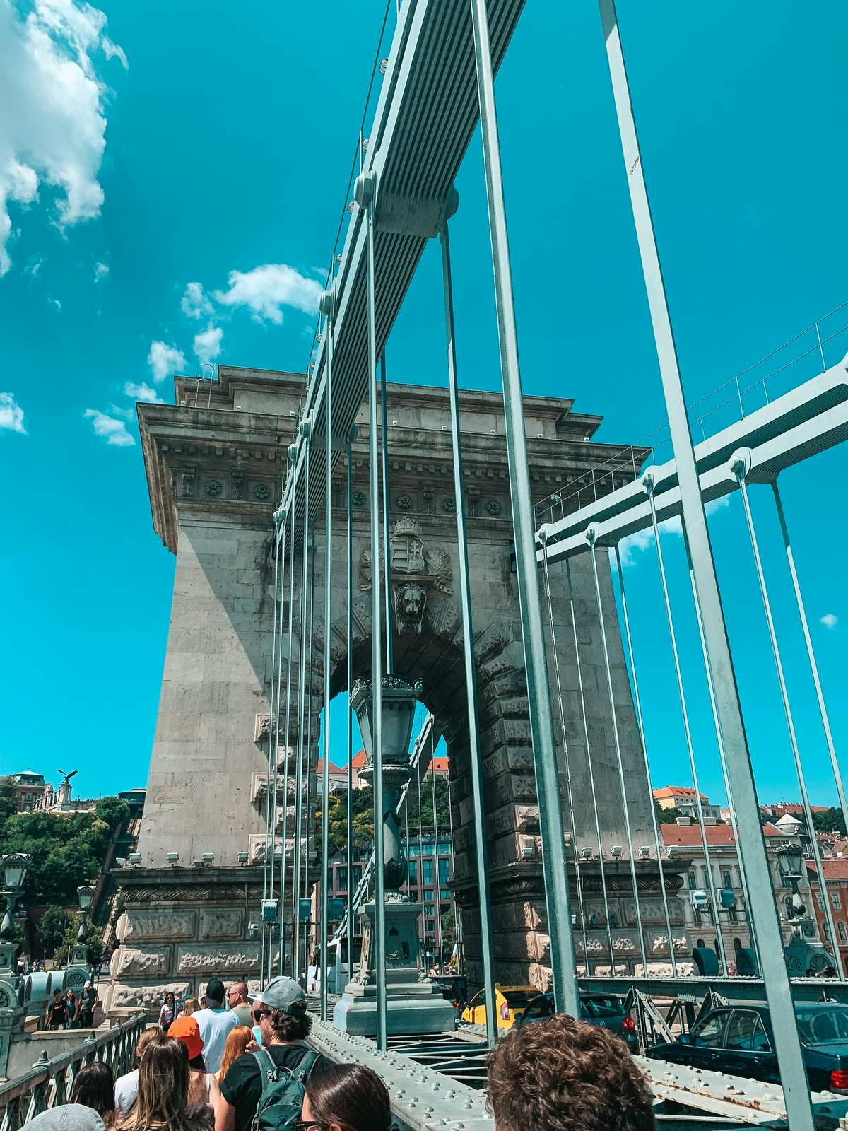 The Chain Bridge in Budapest