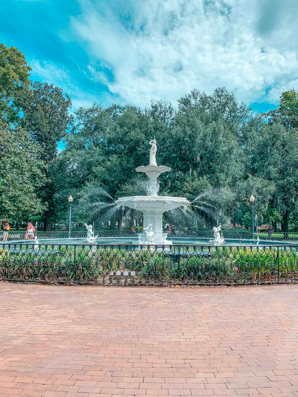 Fountain at Forsythe Park in Savannah