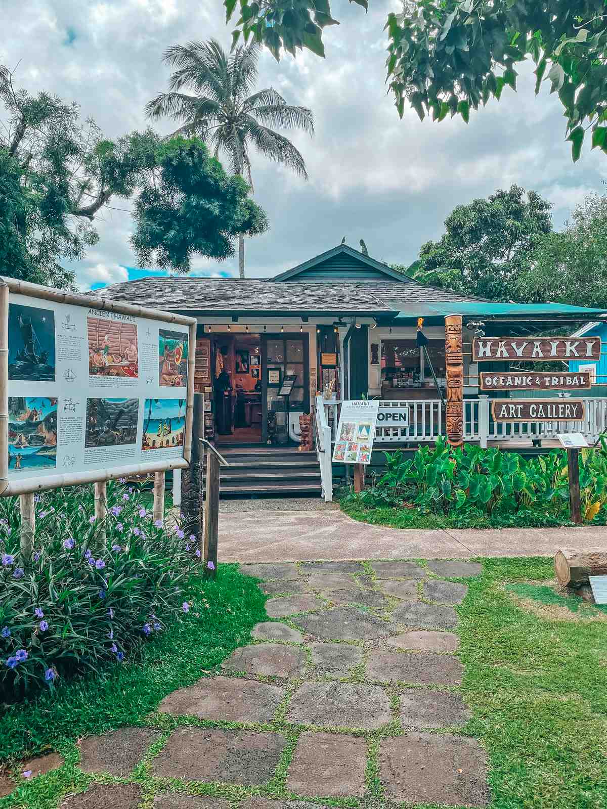 Shops and boutiques in Hanalei