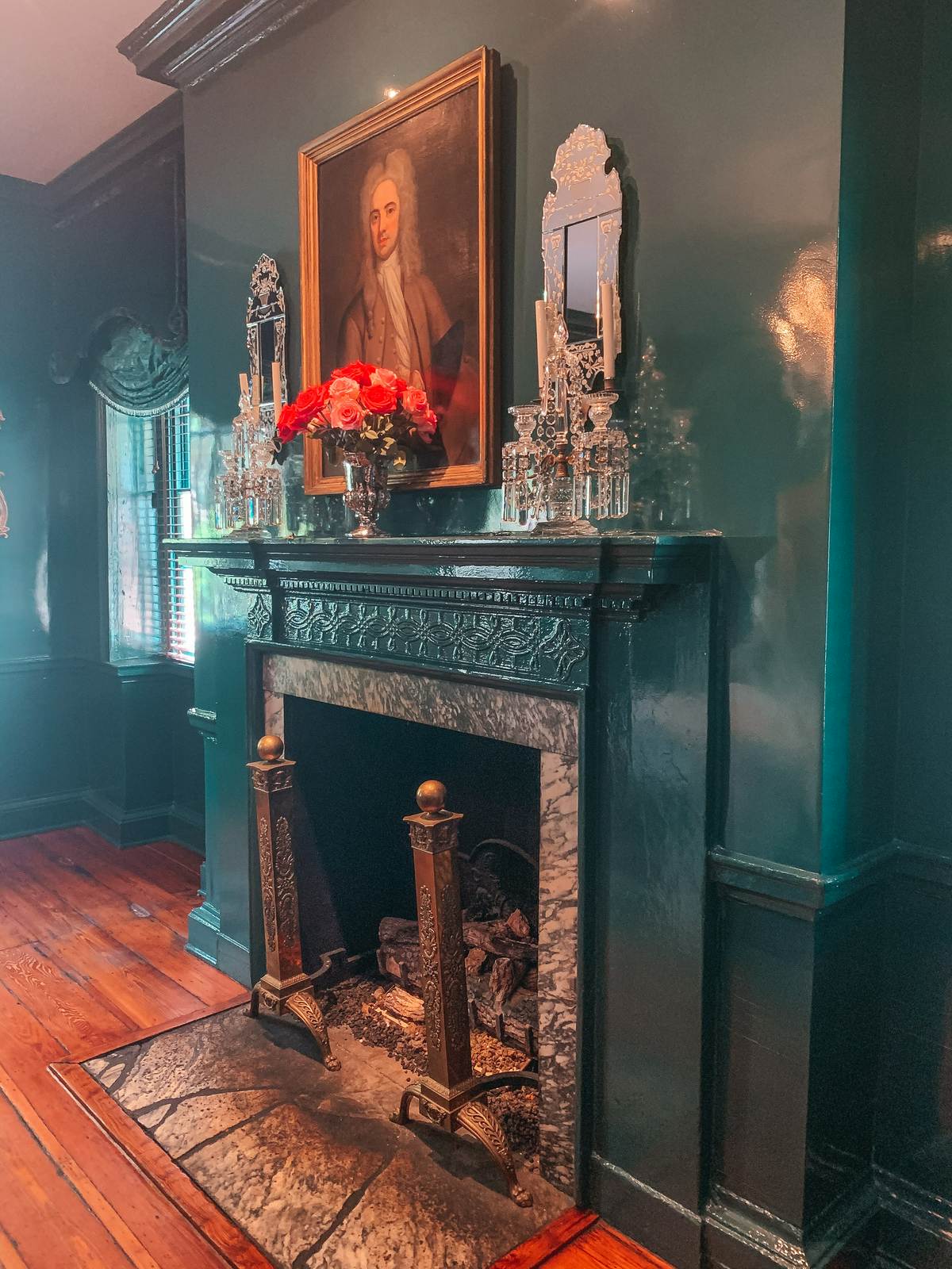 Interior of Olde Pink House in Savannah