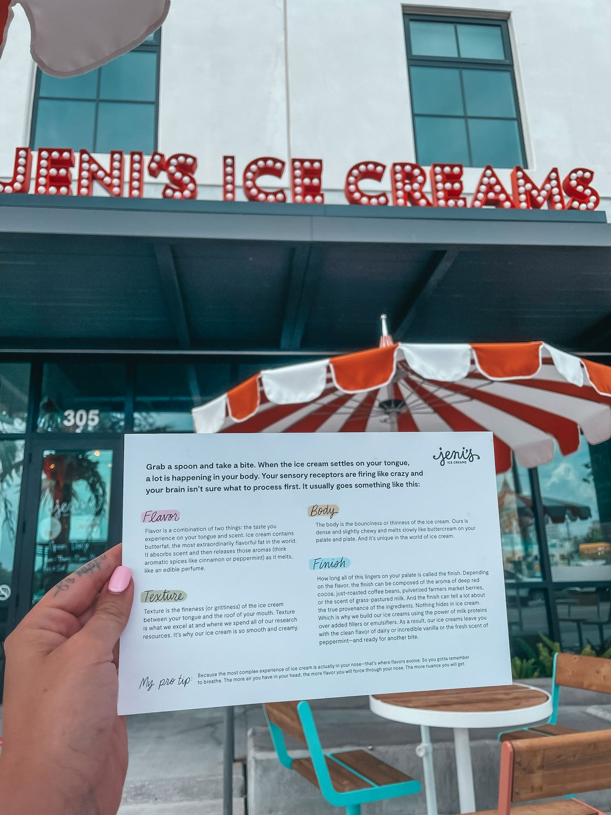 Jenis ice cream in Tampa
