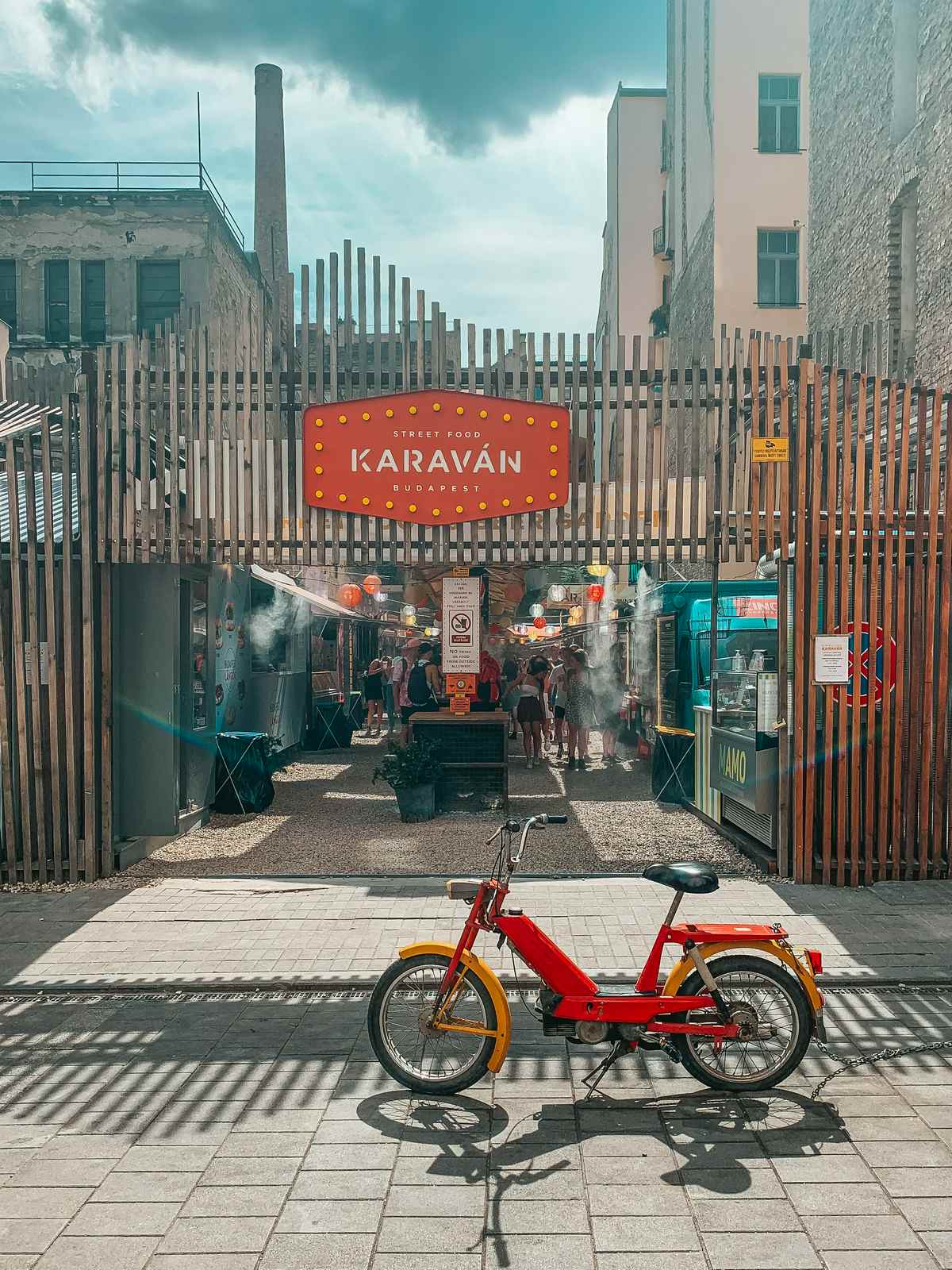 Karavan Street Food in Budapest