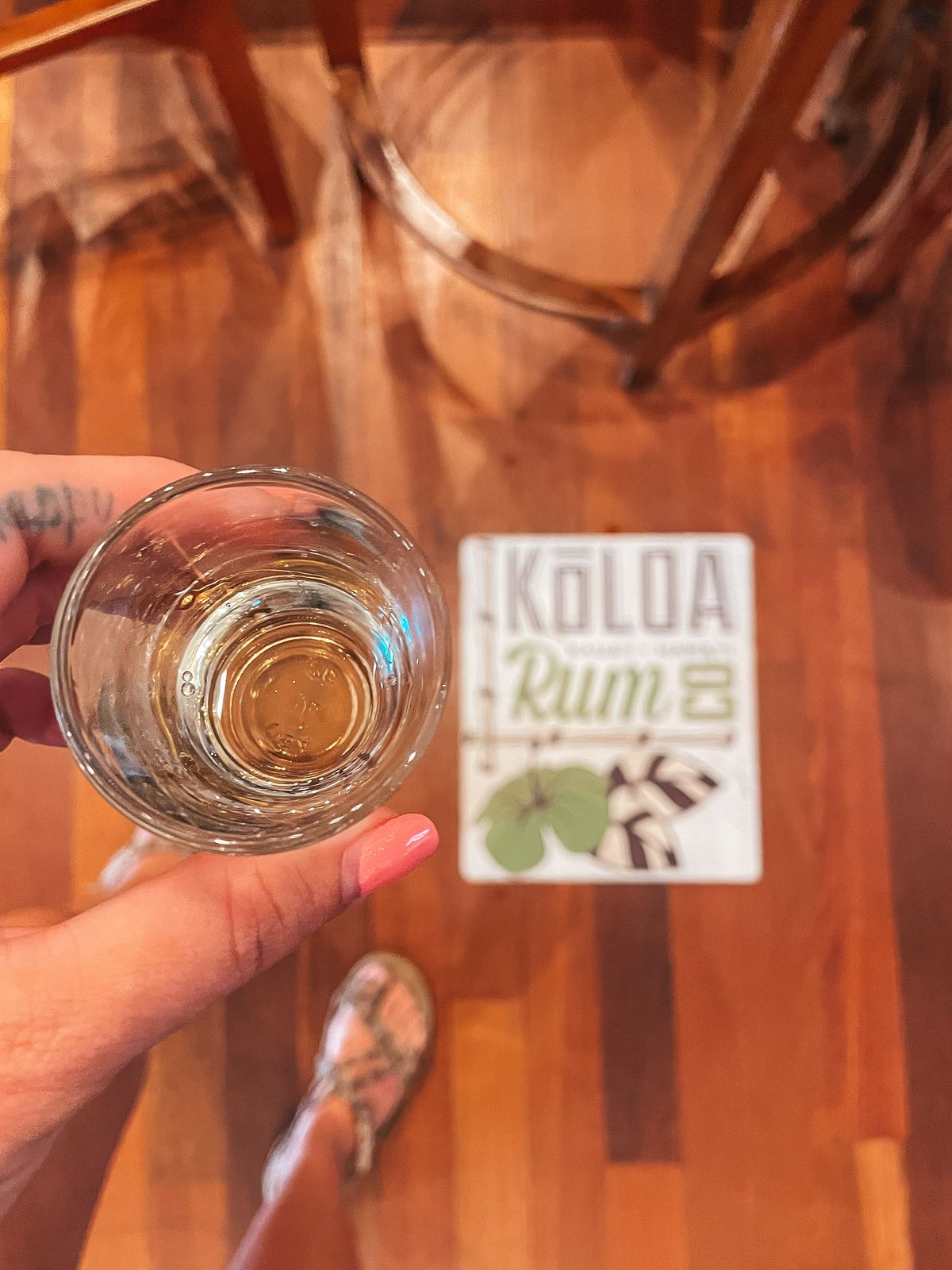 Koloa rum tasting in Kauai