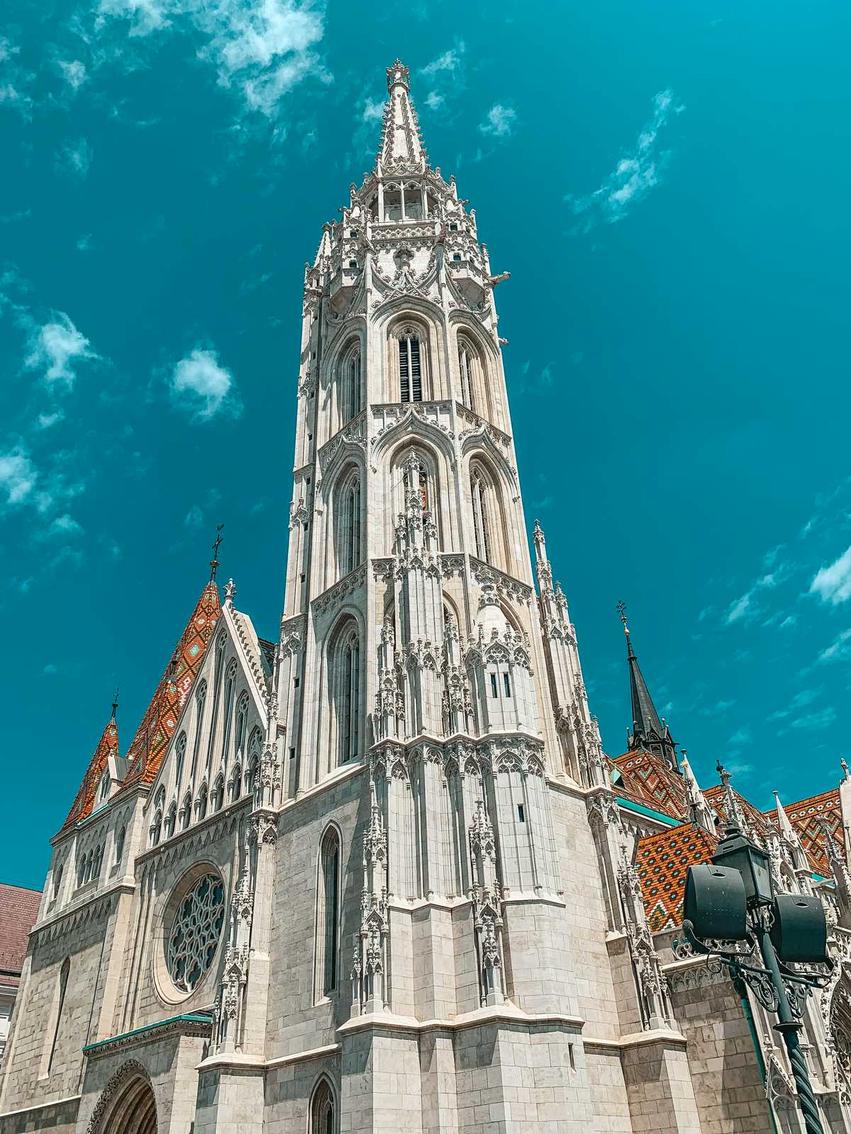 Matthias Church in Fishermans Bastion