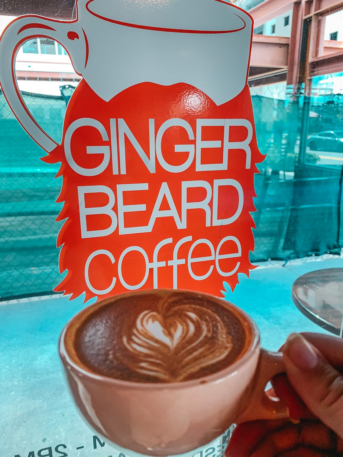 Cappuccino from Ginger Beard Coffee in Tampa
