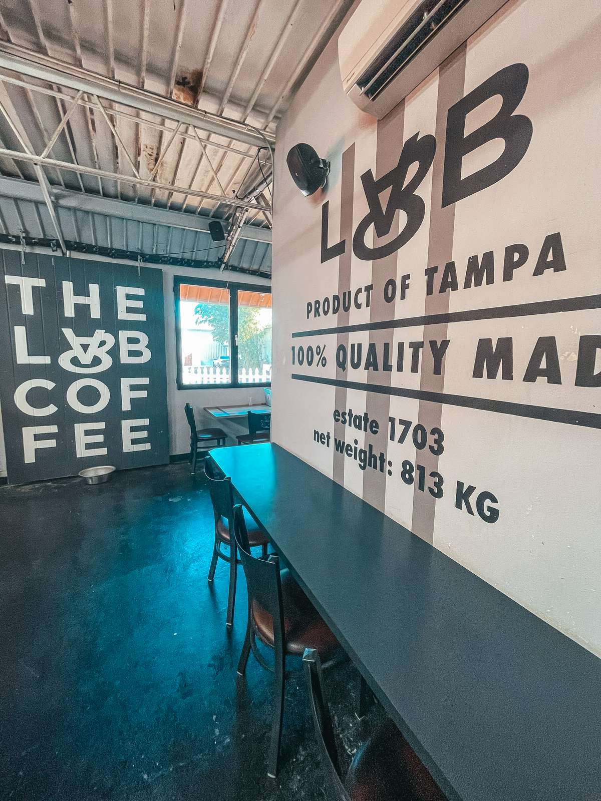 The Lab coffee shop in Tampa