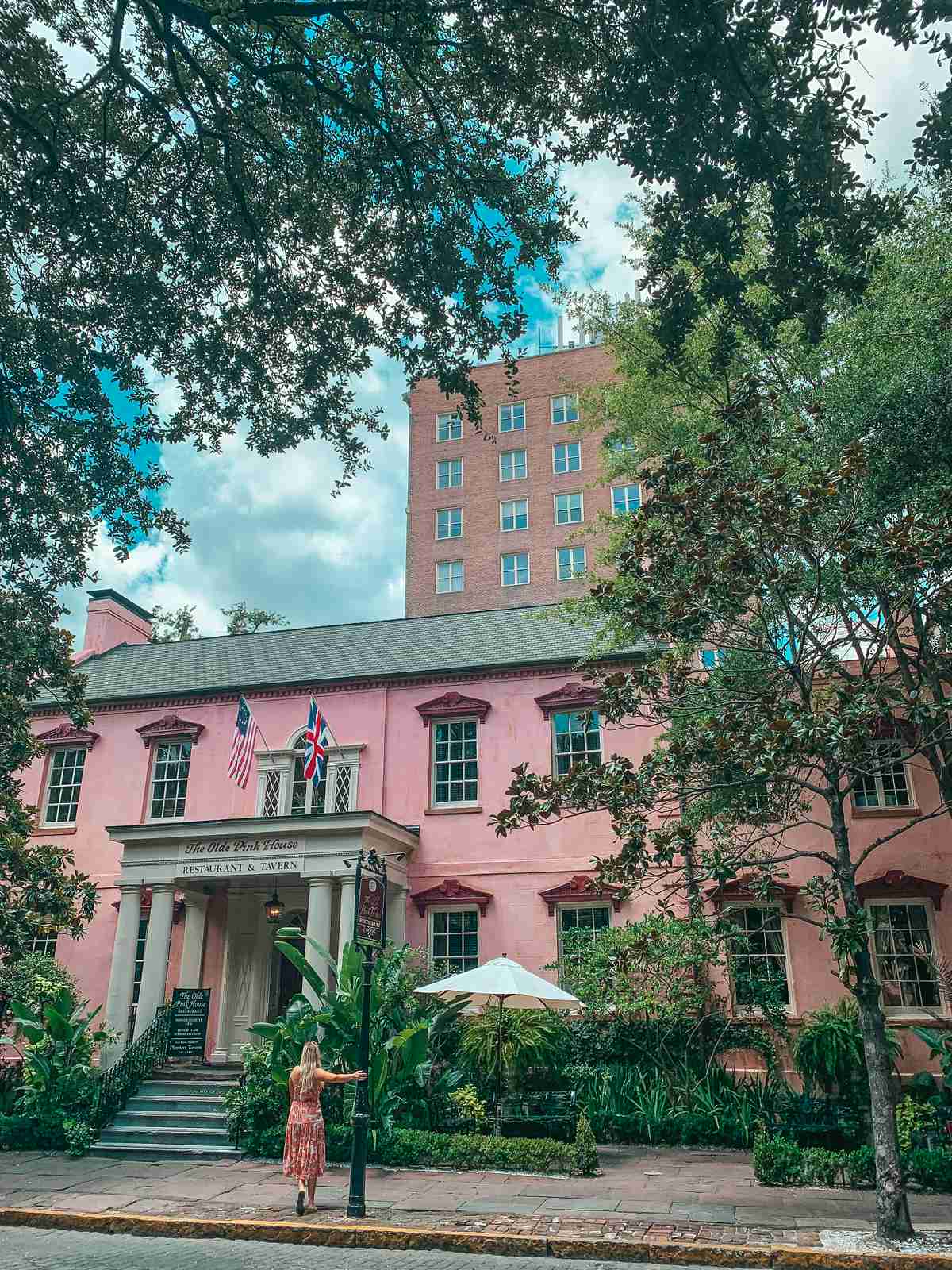 The Olde Pink House in Savannah Georgia