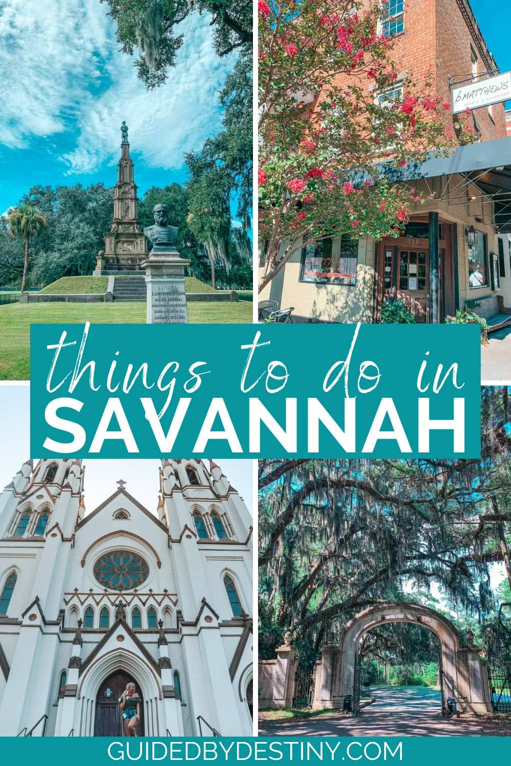 fun things to do in Savannah Georgia