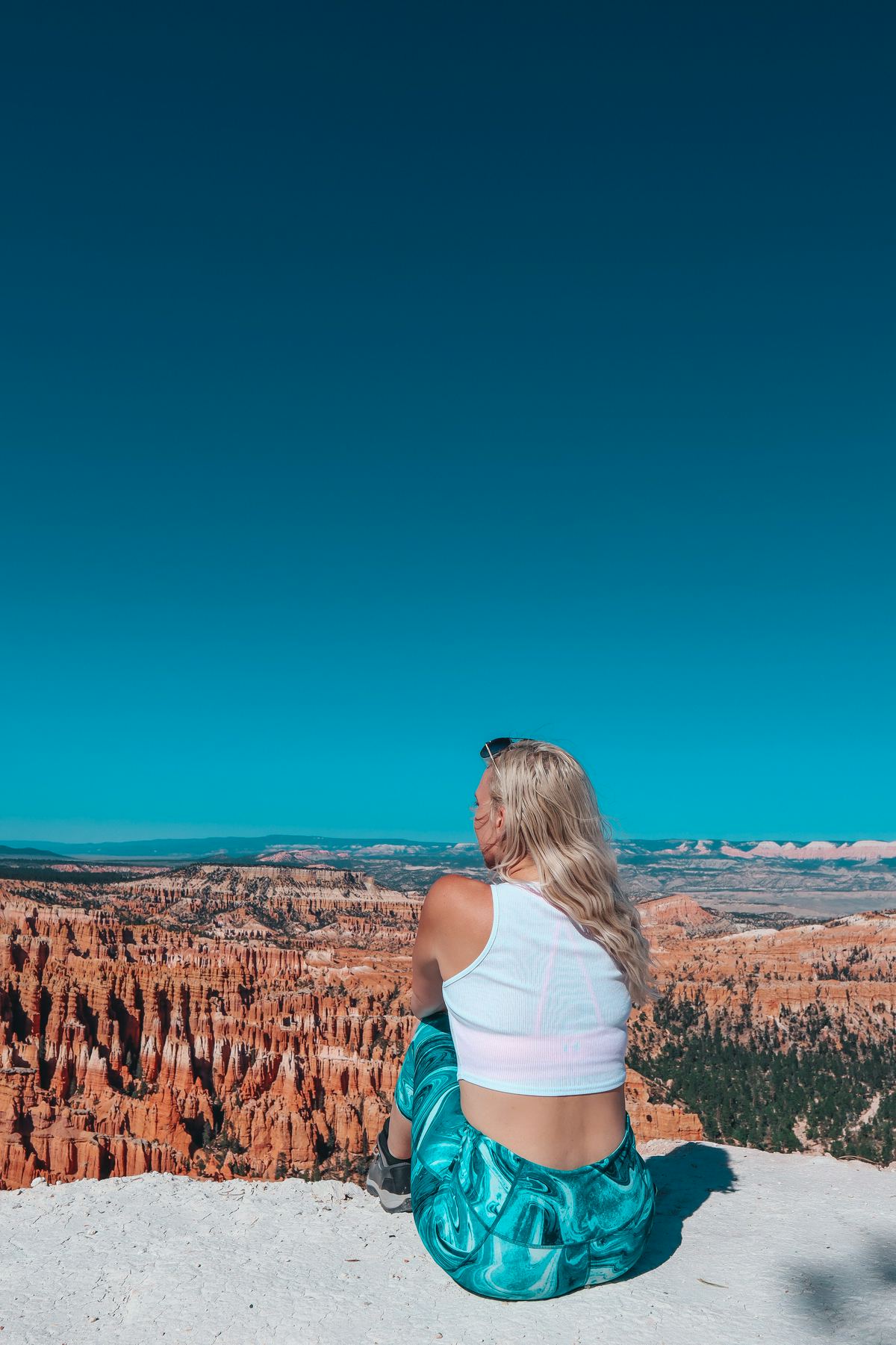 Hoodoos at Inspiration Point at Bryce Canyon National Park