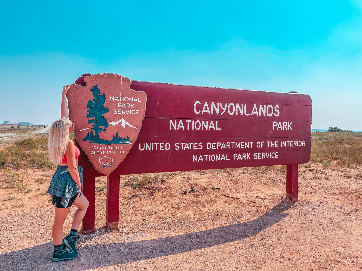 Canyonlands National Park entrance
