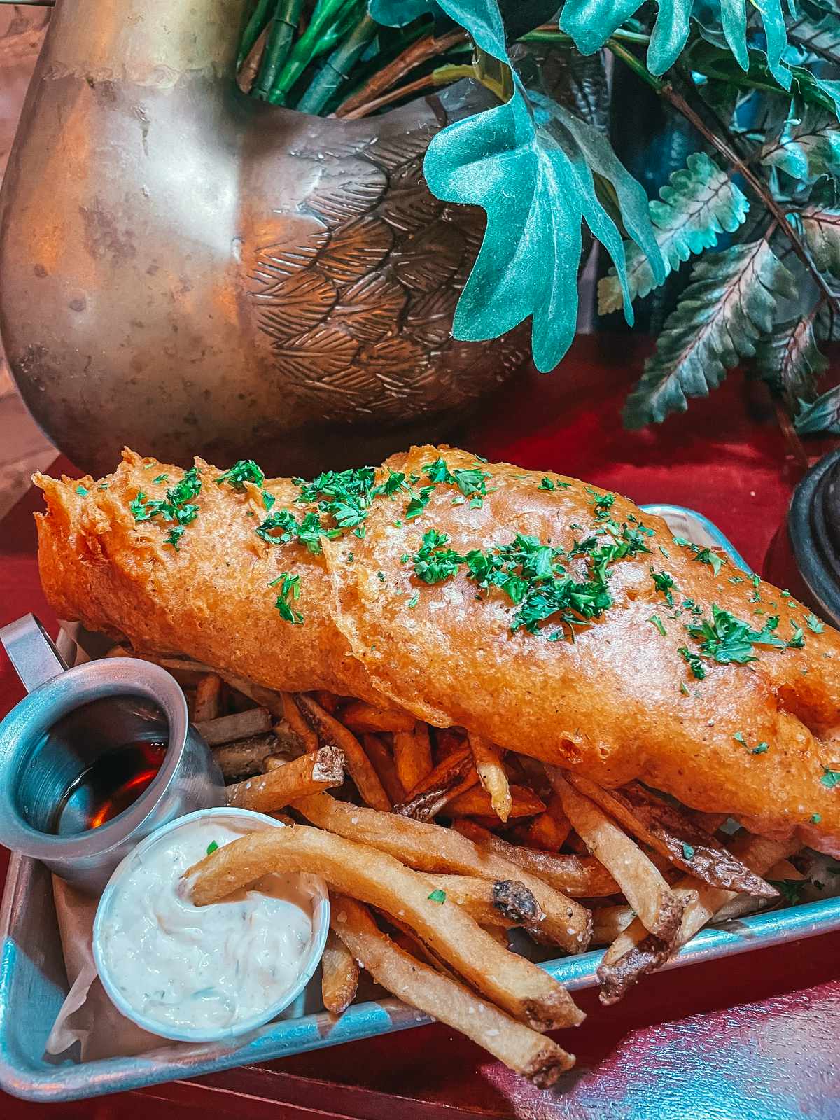 Fish and chips from Cob and Pen