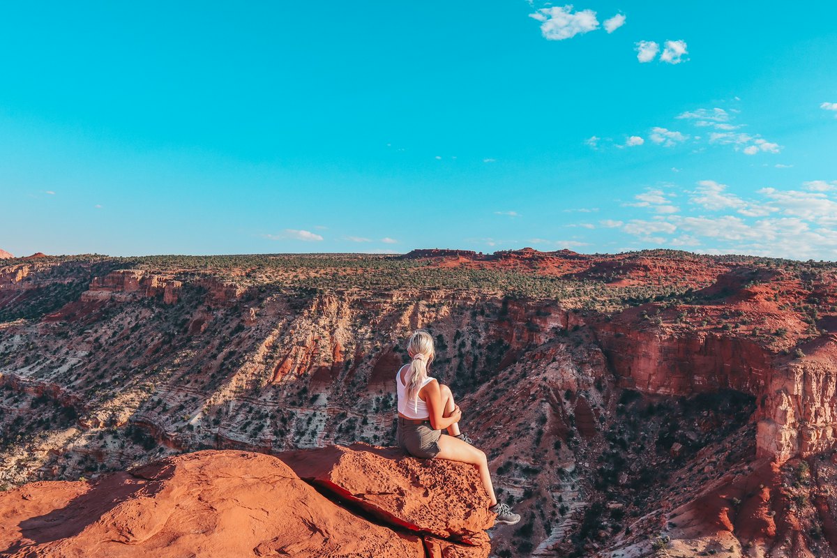 Goosenecks Overlook at Capitol Reef National Park