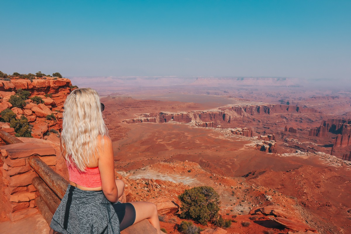 Grand View Point at Canyonlands National Park