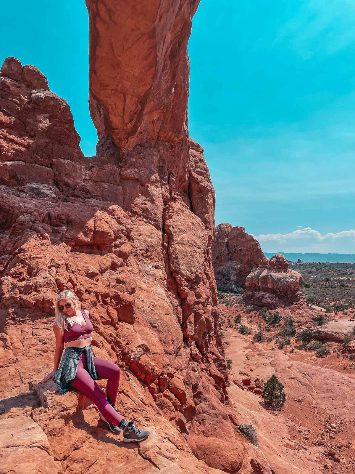 Hiking Arches National Park Utah