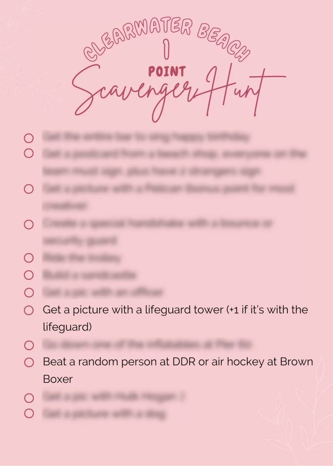 Clearwater Beach Scavenger Hunt Guided By Destiny clearwater-beach-scavenger-hunt-guided-by-destiny