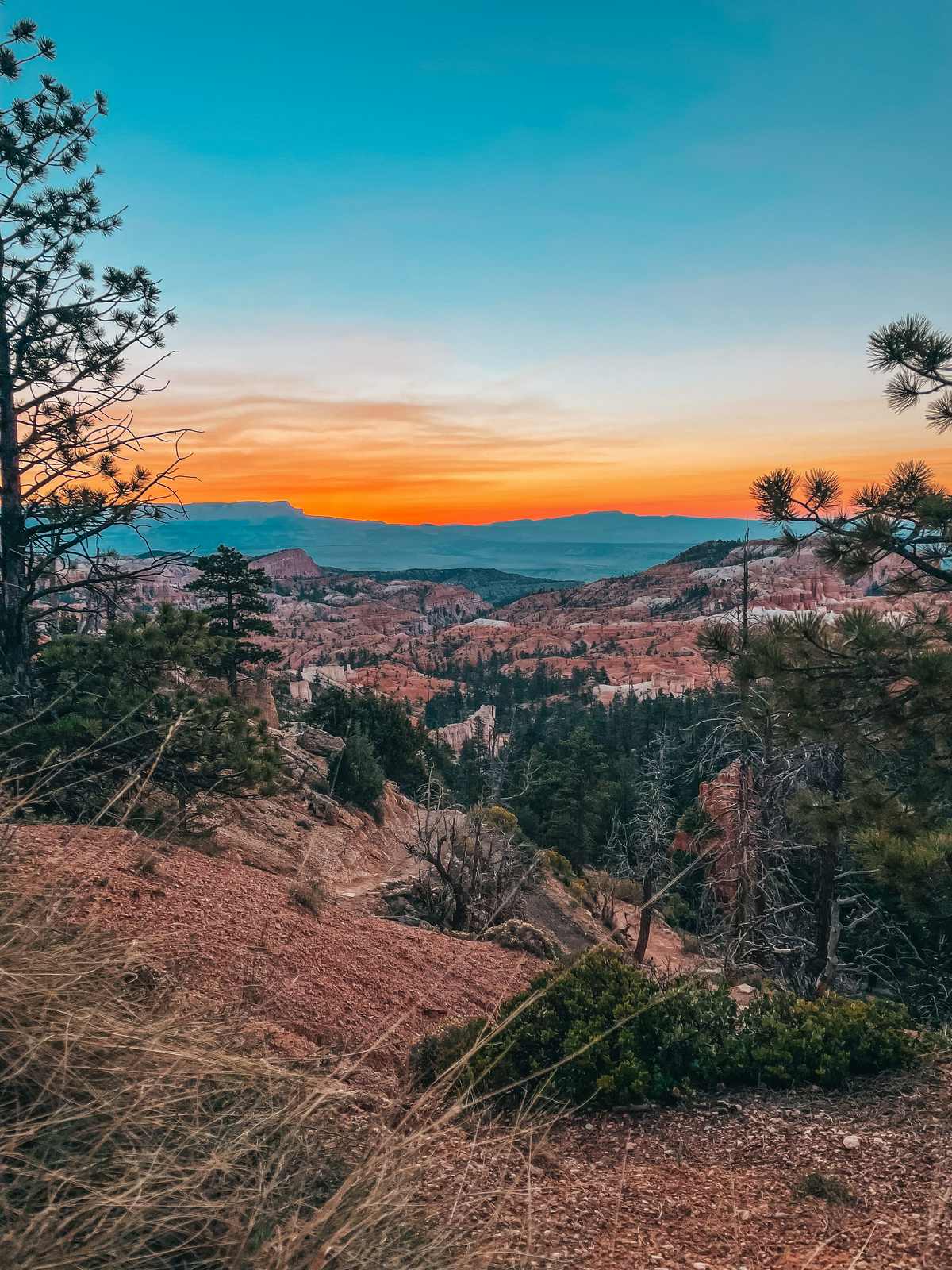 Sunrise at Sunrise Point in Bryce Canyon
