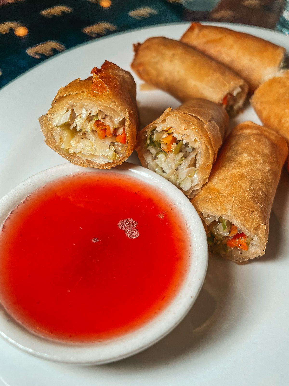 Thai Basil springrolls