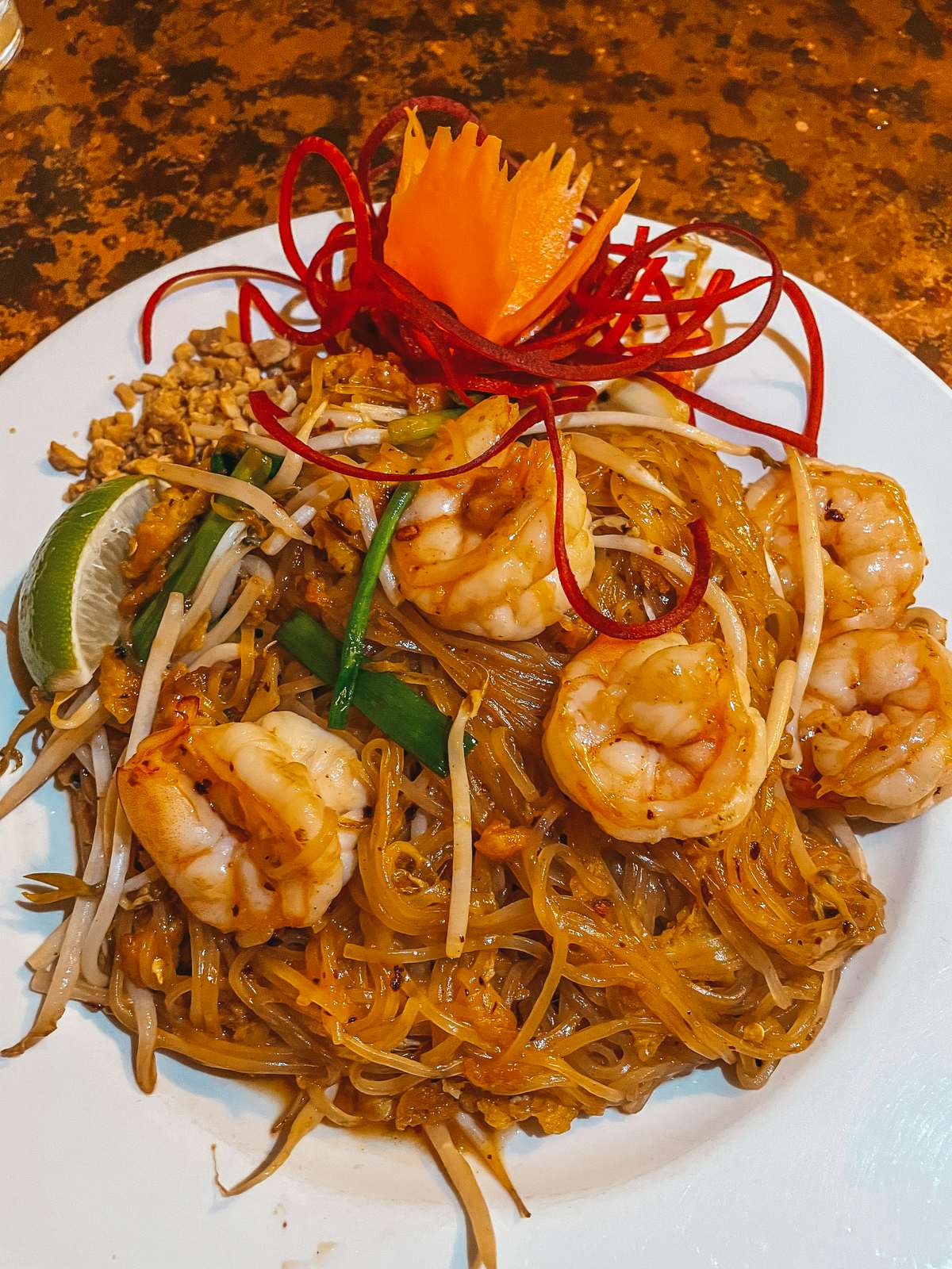 Pad Thai from Thai Bella in Moab Utah