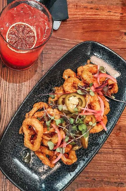 Nineteen61 calamari, one of my favorite Lakeland restaurants