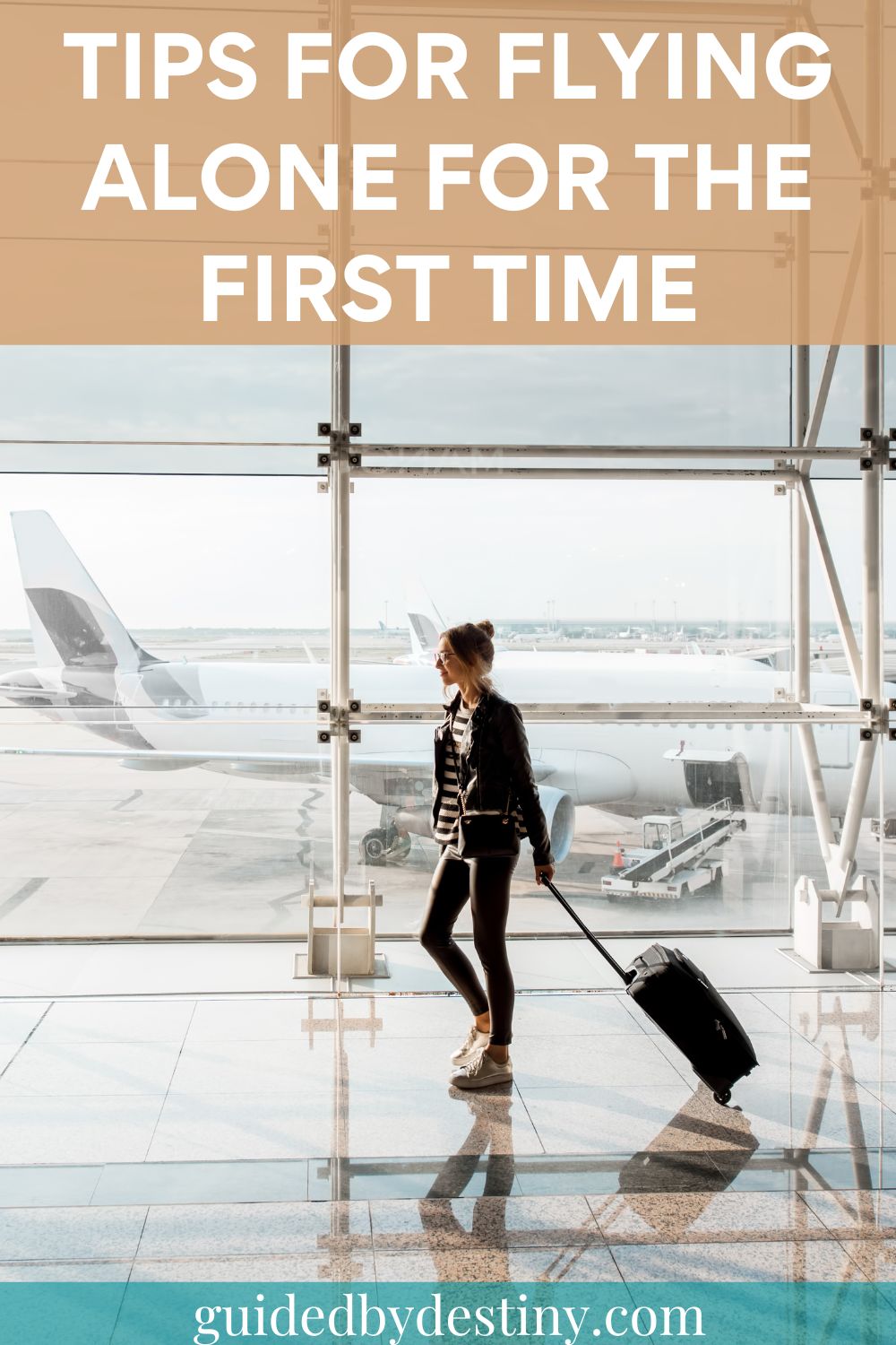 tips for flying alone for the first time