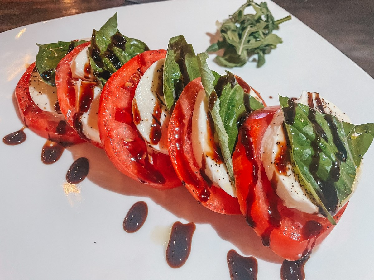 Caprese salad from Casa Italia on Indian Rocks Beach