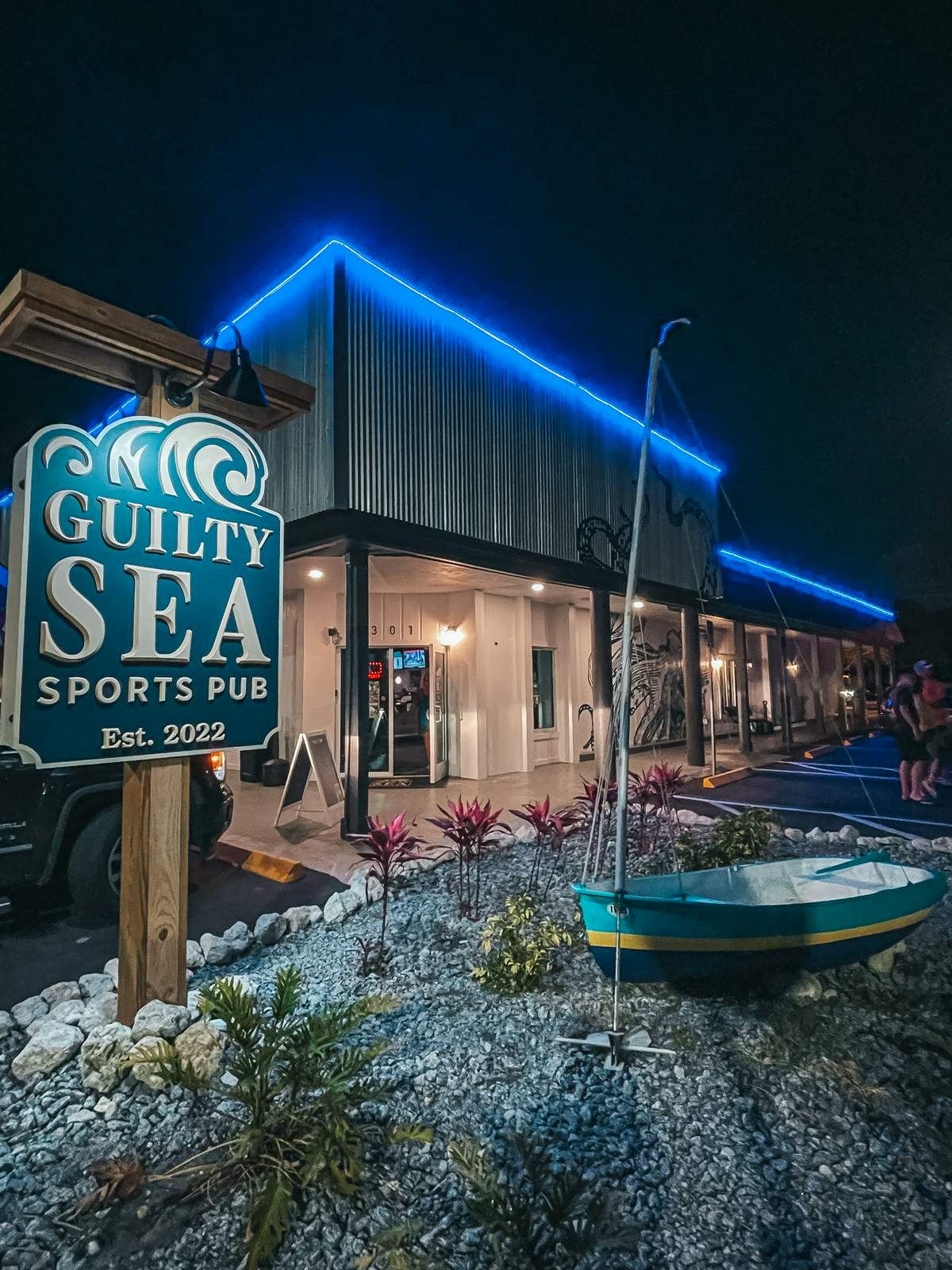Guilty Sea Sports Pub on Indian Rocks Beach