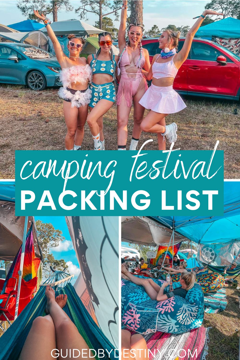 camping festival packing list