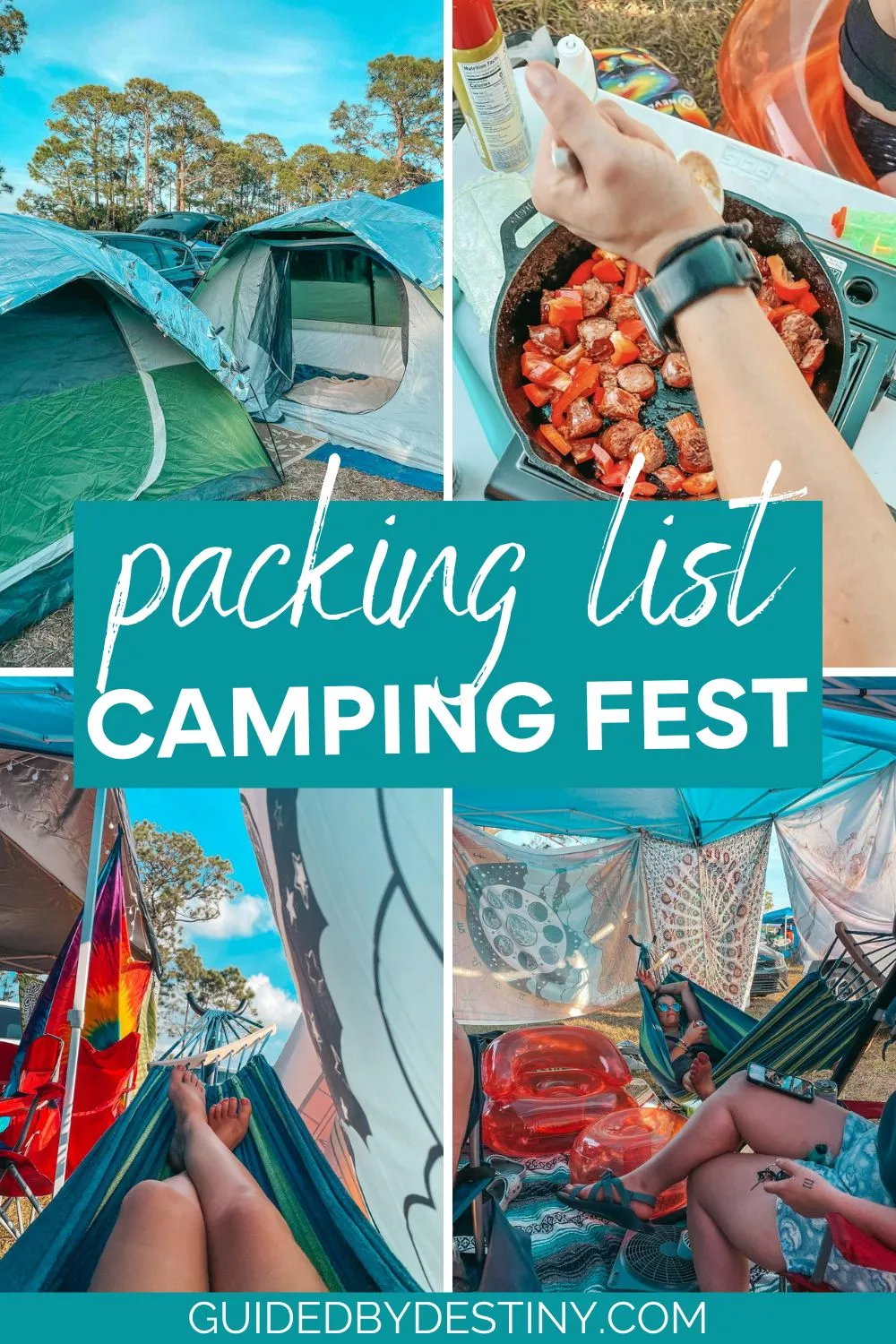packing list camping fest